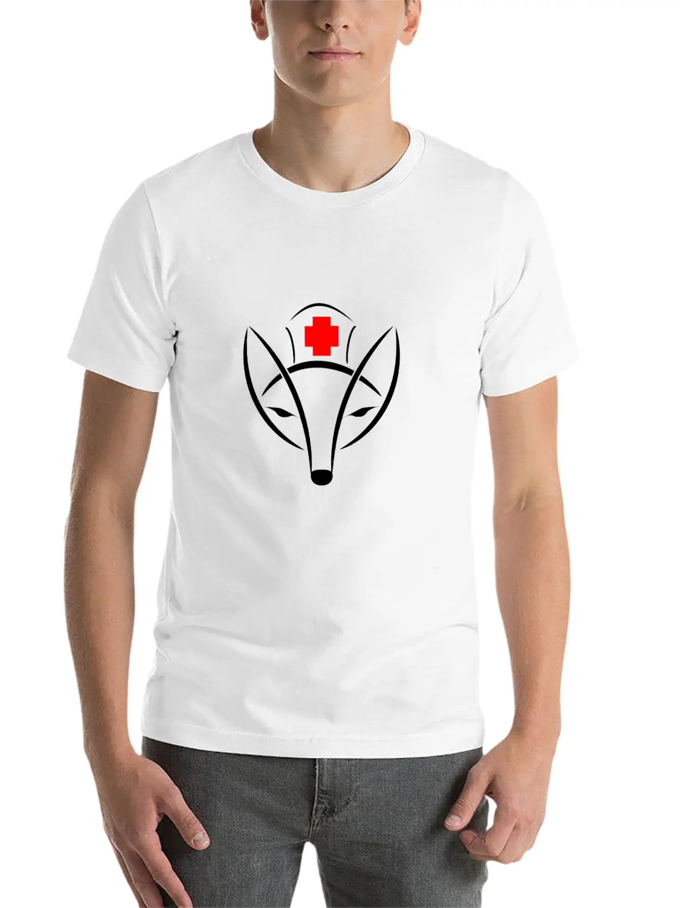 Fox Doctor Unisex Casual T-Shirt – Clean Design For Daily Comfort