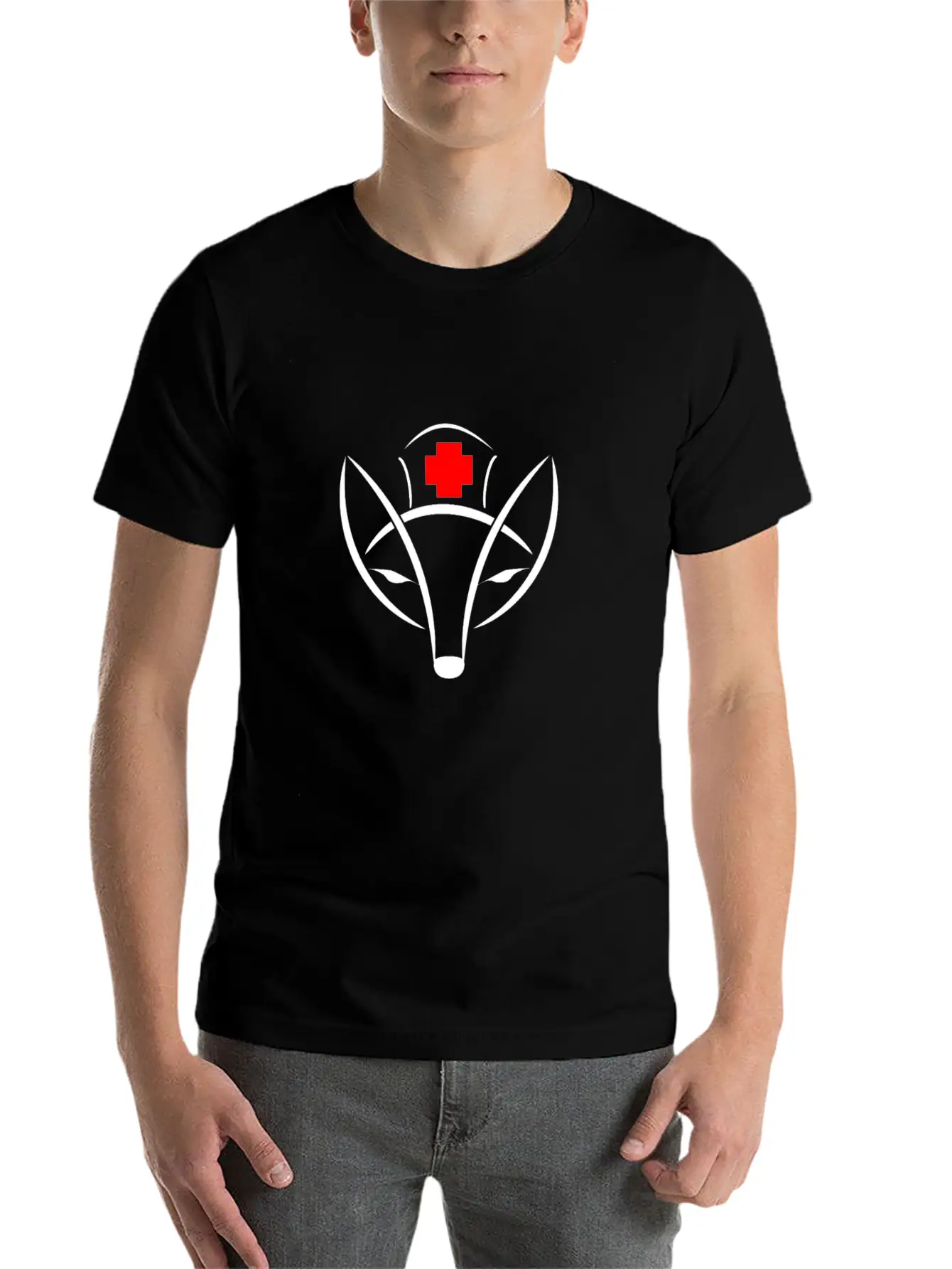 Fox Doctor Unisex Casual T-Shirt – Clean Design For Daily Comfort