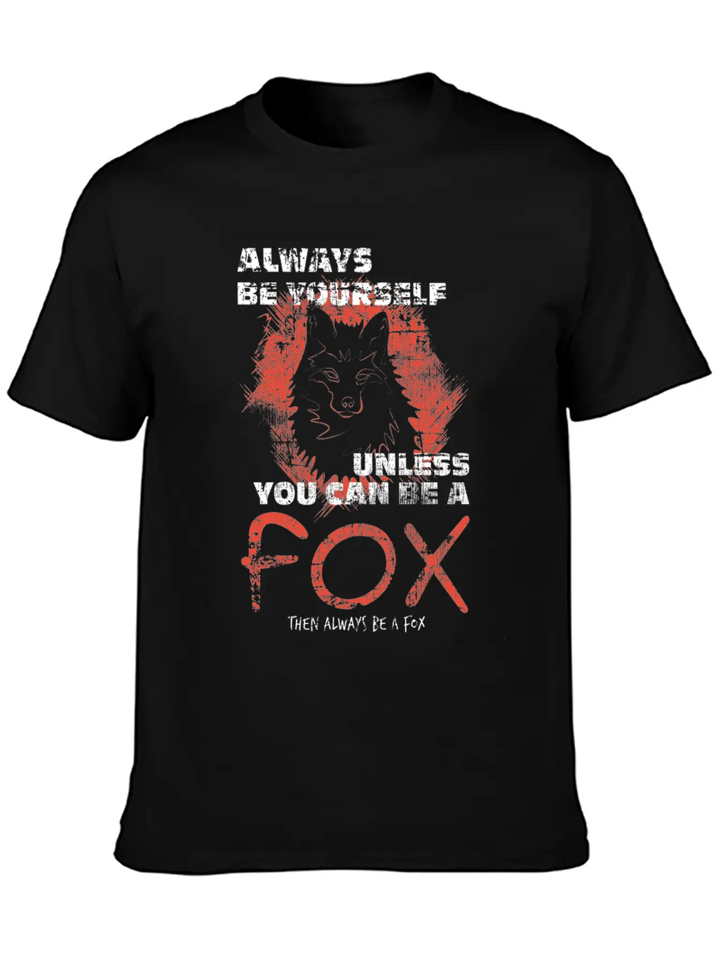 Fox Essential Cotton Tee For Daily Outfits – Unisex Style