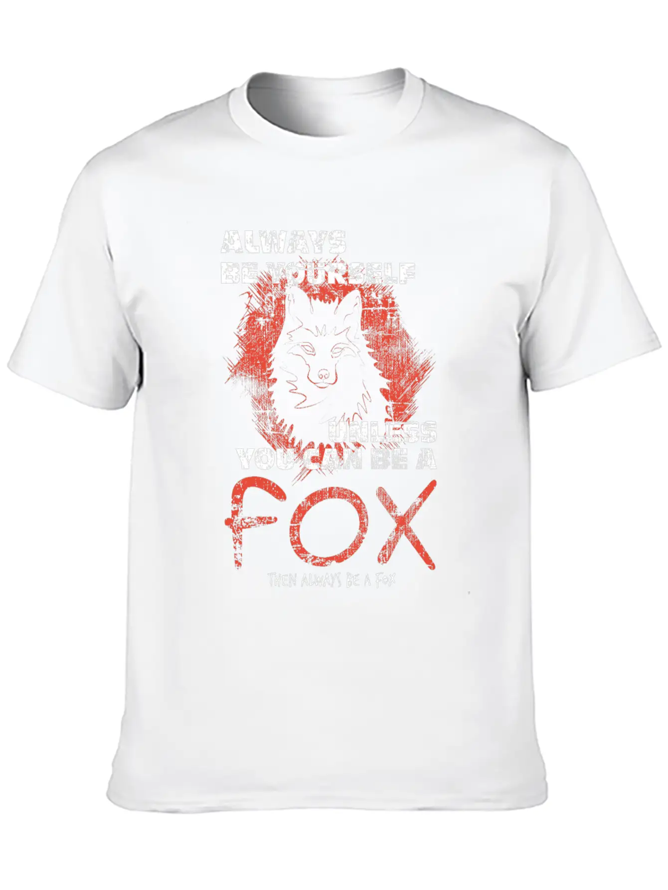 Fox Essential Cotton Tee For Daily Outfits – Unisex Style