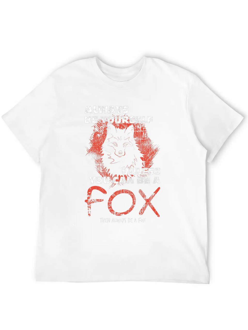 Fox Essential Cotton Tee For Daily Outfits – Unisex Style