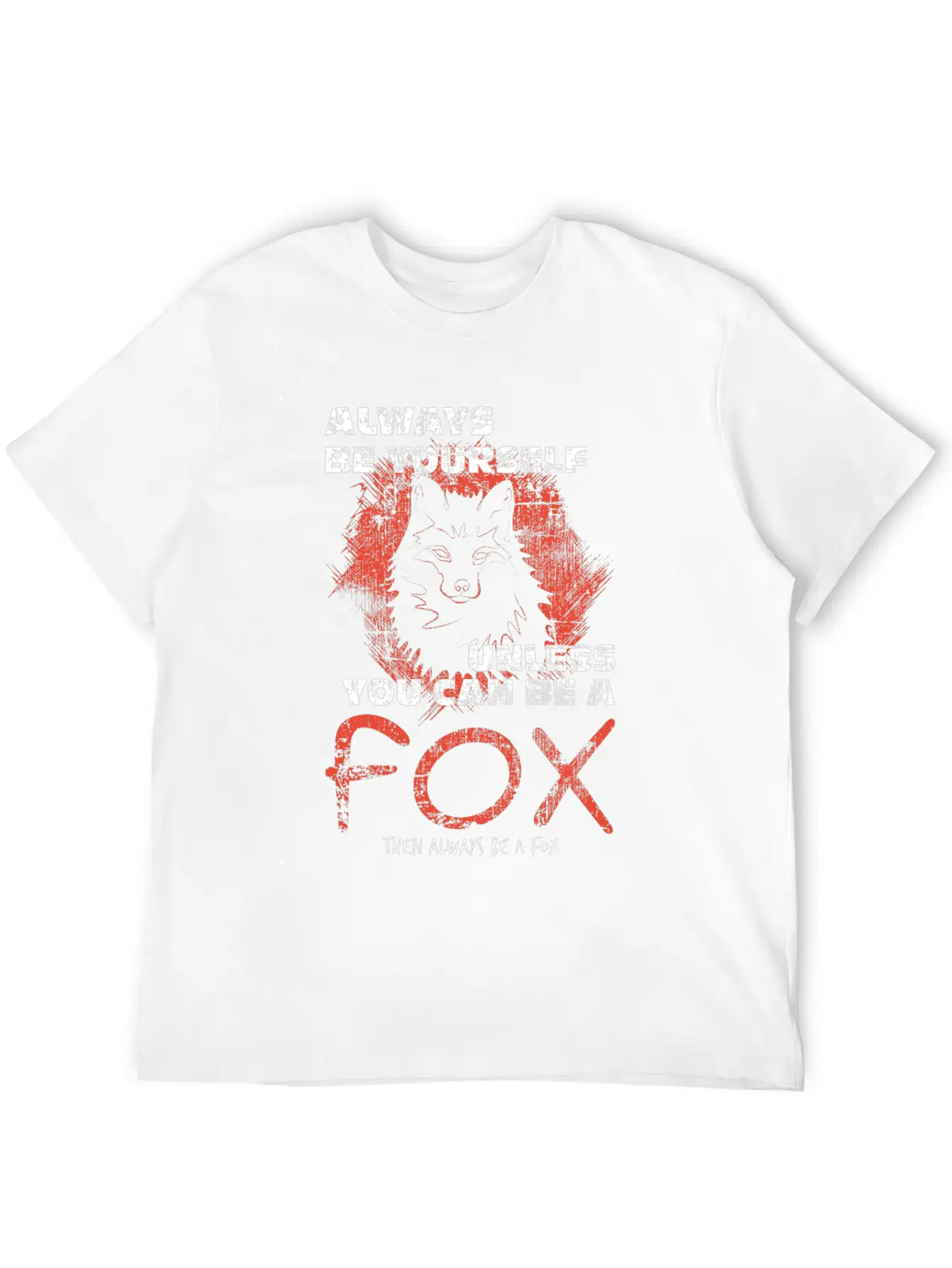 Fox Essential Cotton Tee For Daily Outfits – Unisex Style