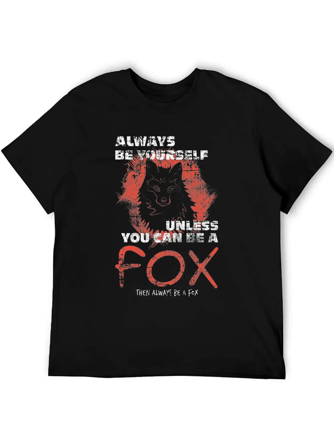 Fox Essential Cotton Tee For Daily Outfits – Unisex Style