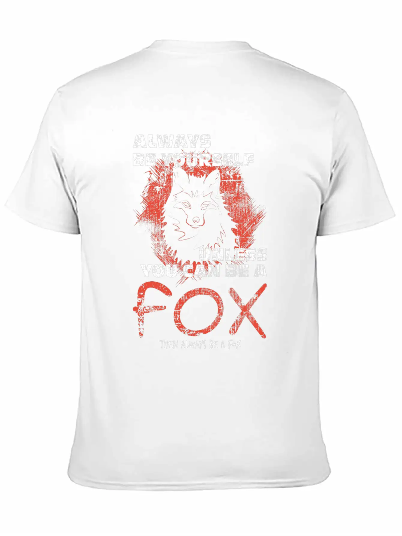 Fox Essential Cotton Tee For Daily Outfits – Unisex Style