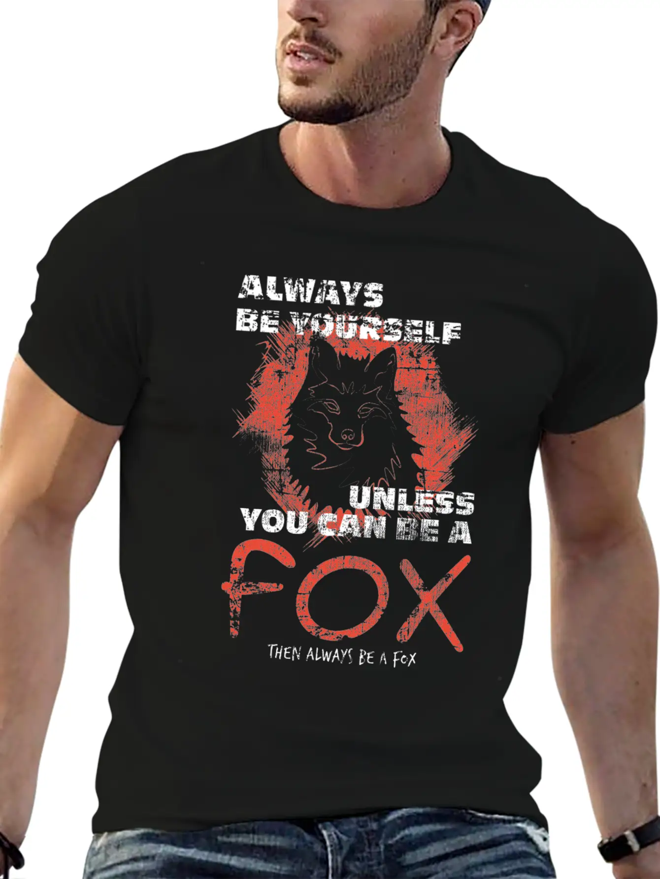 Fox Essential Cotton Tee For Daily Outfits – Unisex Style