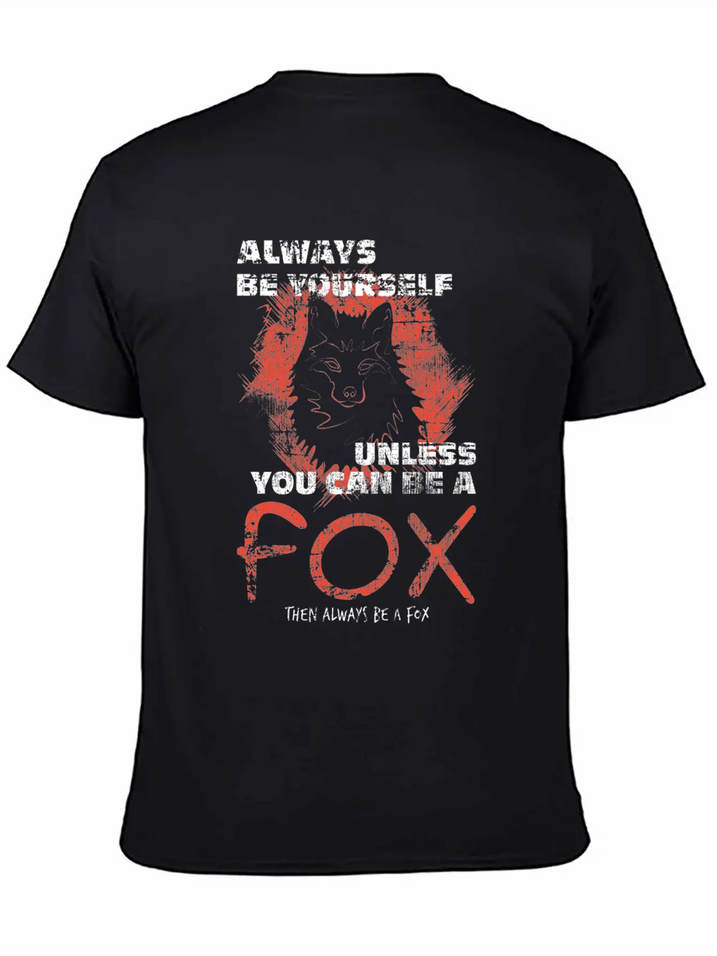 Fox Essential Cotton Tee For Daily Outfits – Unisex Style