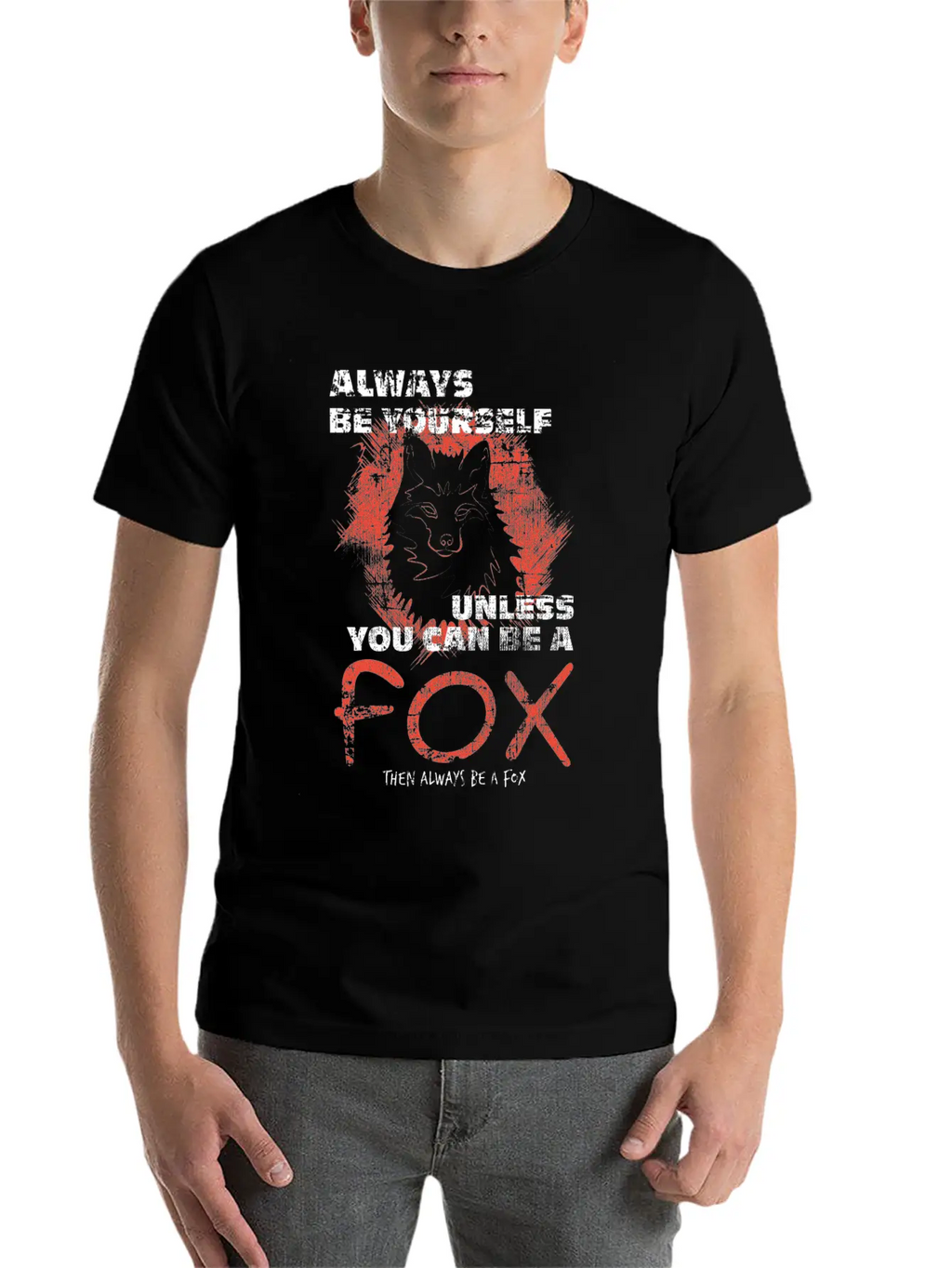 Fox Essential Cotton Tee For Daily Outfits – Unisex Style