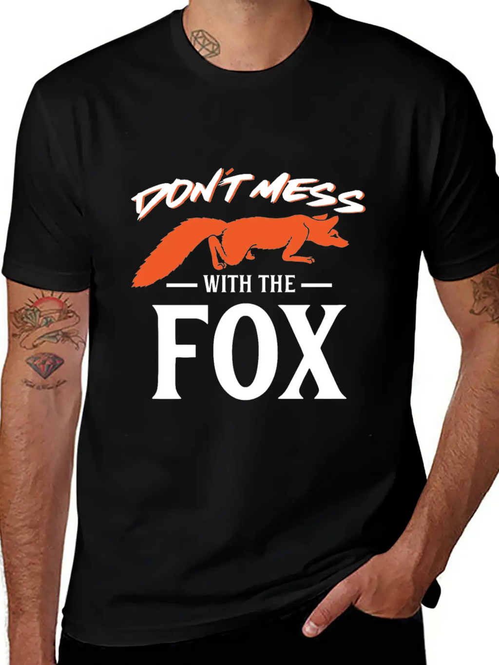 Fox Foxes Funny Funny Fox Design Quote Gift Unisex Short Sleeve Soft Cotton T-Shirt – Casual Everyday Wear