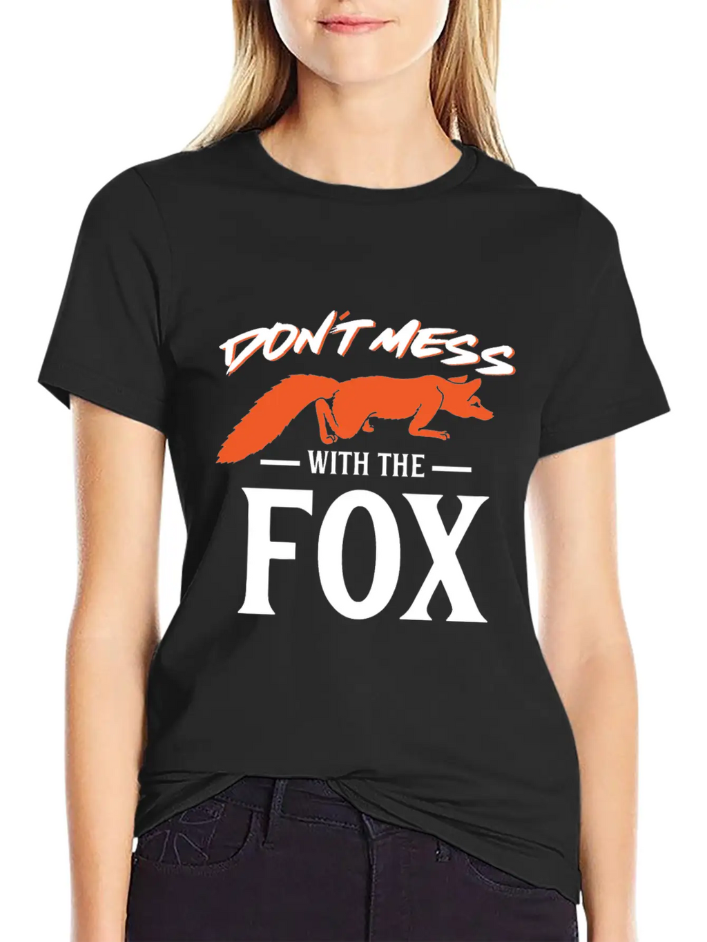 Fox Foxes Funny Funny Fox Design Quote Gift Unisex Short Sleeve Soft Cotton T-Shirt – Casual Everyday Wear