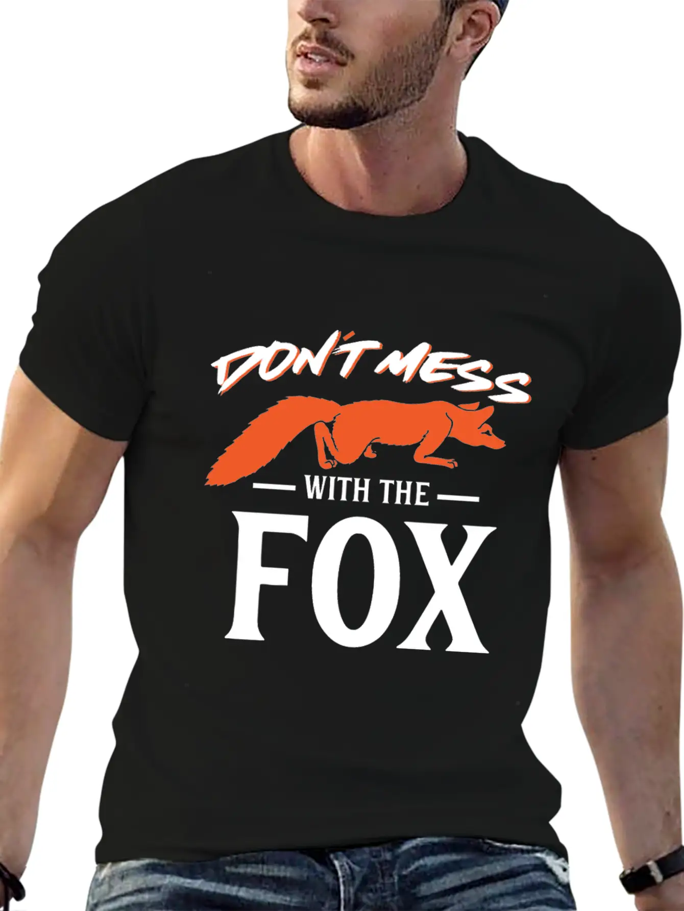 Fox Foxes Funny Funny Fox Design Quote Gift Unisex Short Sleeve Soft Cotton T-Shirt – Casual Everyday Wear