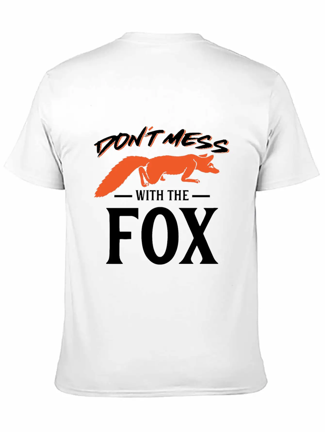 Fox Foxes Funny Funny Fox Design Quote Gift Unisex Short Sleeve Soft Cotton T-Shirt – Casual Everyday Wear