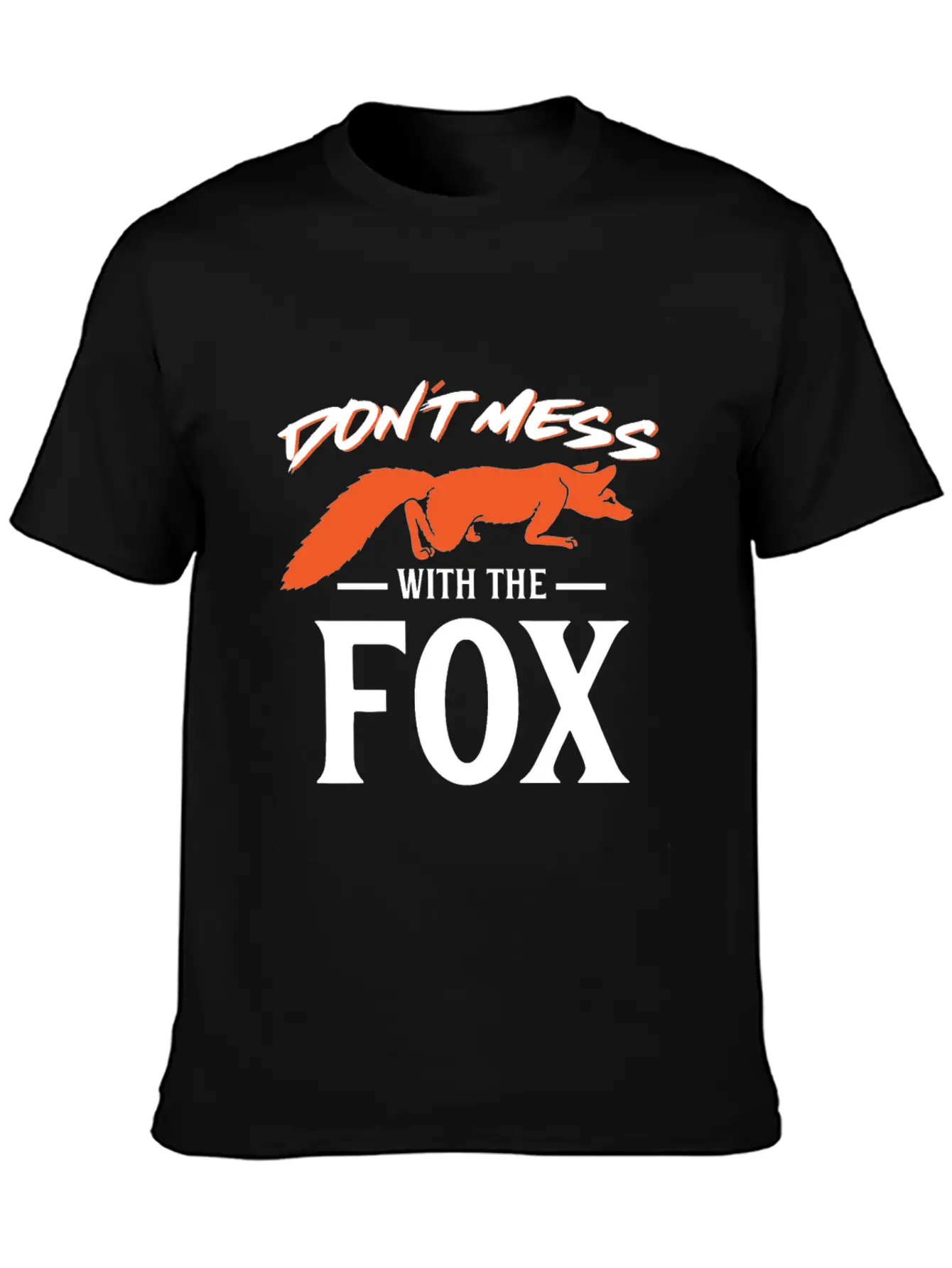 Fox Foxes Funny Funny Fox Design Quote Gift Unisex Short Sleeve Soft Cotton T-Shirt – Casual Everyday Wear