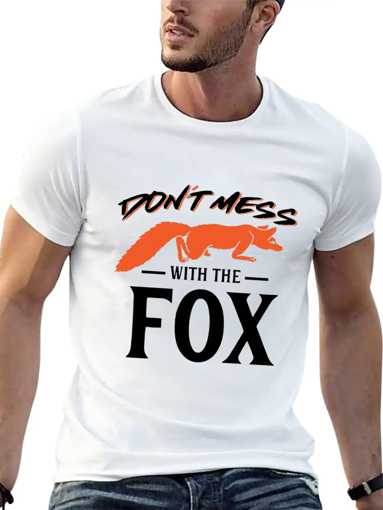 Fox Foxes Funny Funny Fox Design Quote Gift Unisex Short Sleeve Soft Cotton T-Shirt – Casual Everyday Wear