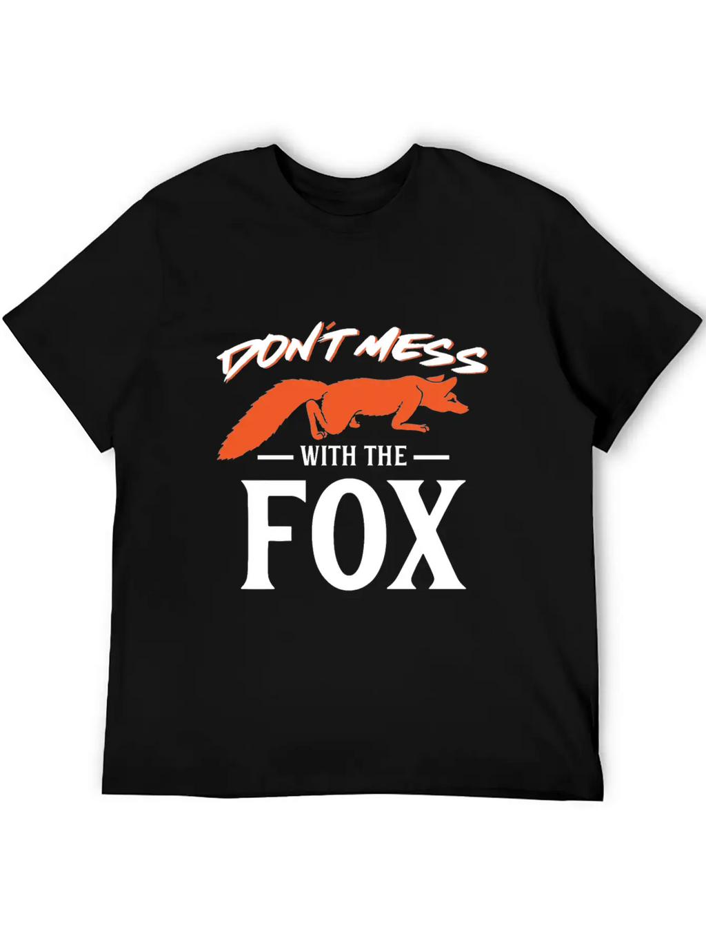 Fox Foxes Funny Funny Fox Design Quote Gift Unisex Short Sleeve Soft Cotton T-Shirt – Casual Everyday Wear