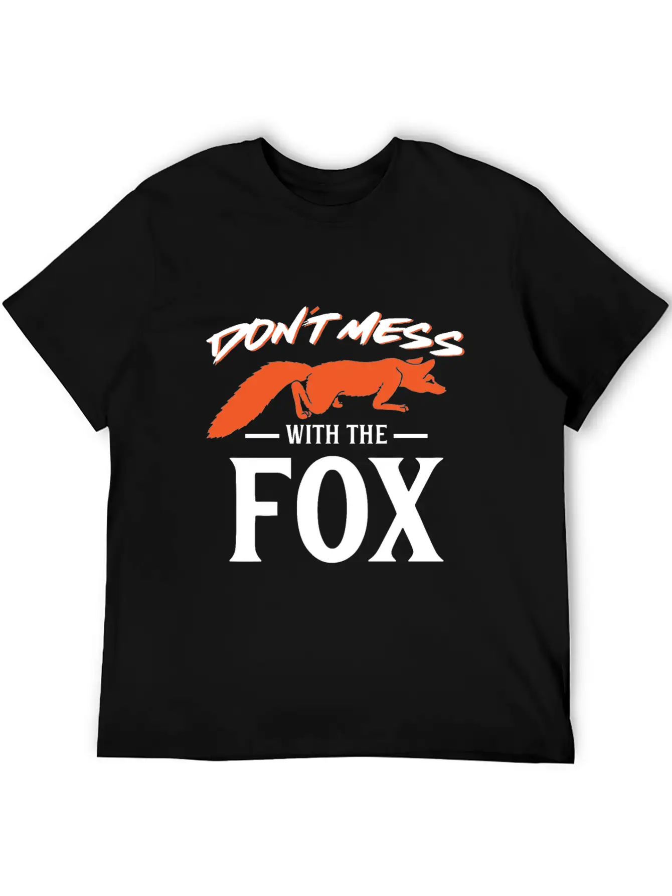 Fox Foxes Funny Funny Fox Design Quote Gift Unisex Short Sleeve Soft Cotton T-Shirt – Casual Everyday Wear