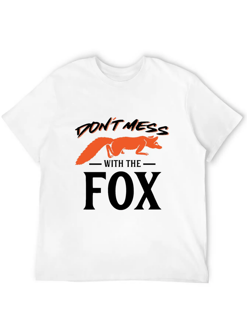 Fox Foxes Funny Funny Fox Design Quote Gift Unisex Short Sleeve Soft Cotton T-Shirt – Casual Everyday Wear