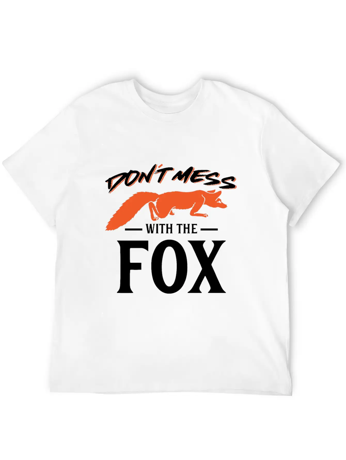 Fox Foxes Funny Funny Fox Design Quote Gift Unisex Short Sleeve Soft Cotton T-Shirt – Casual Everyday Wear