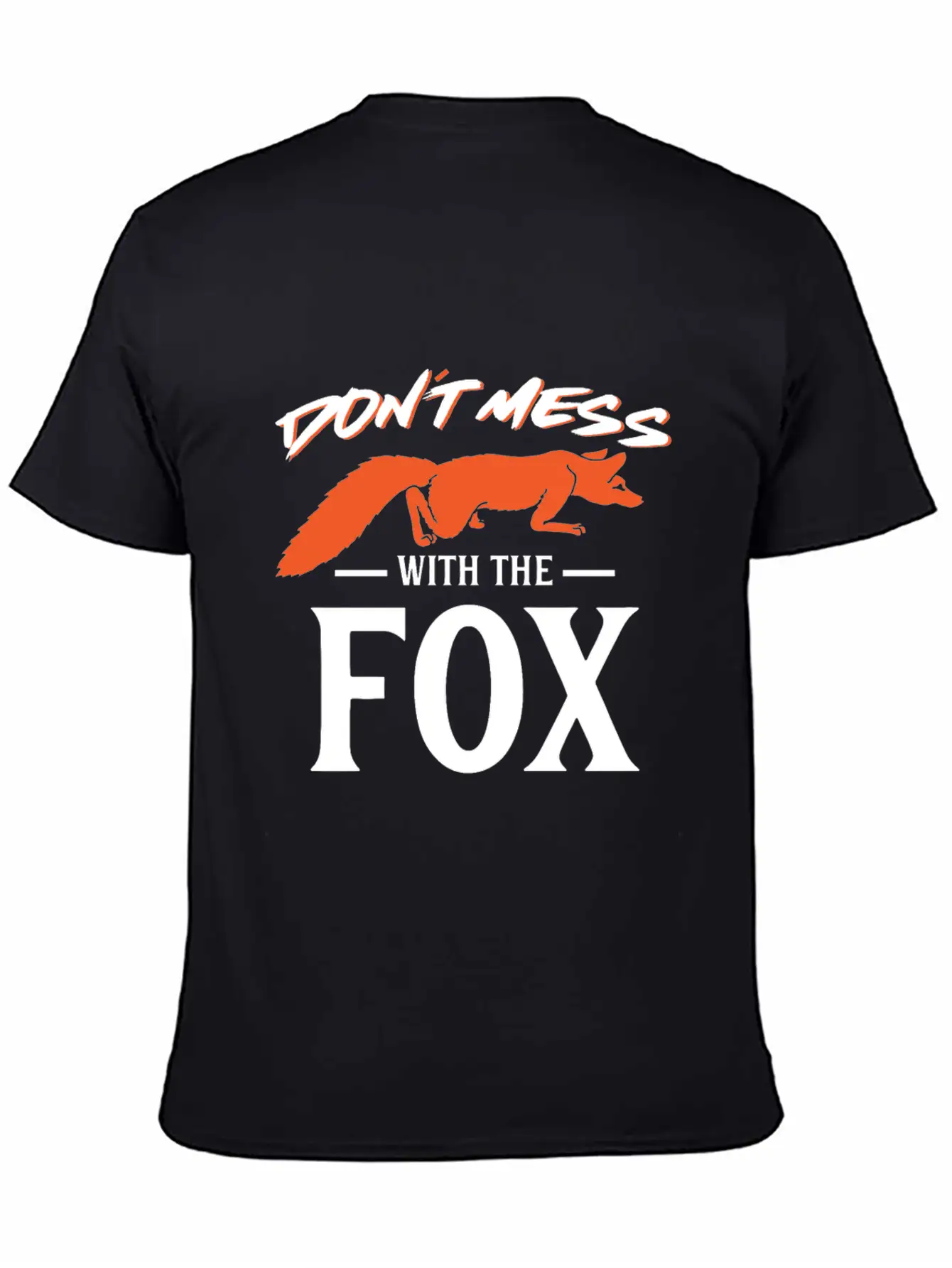 Fox Foxes Funny Funny Fox Design Quote Gift Unisex Short Sleeve Soft Cotton T-Shirt – Casual Everyday Wear