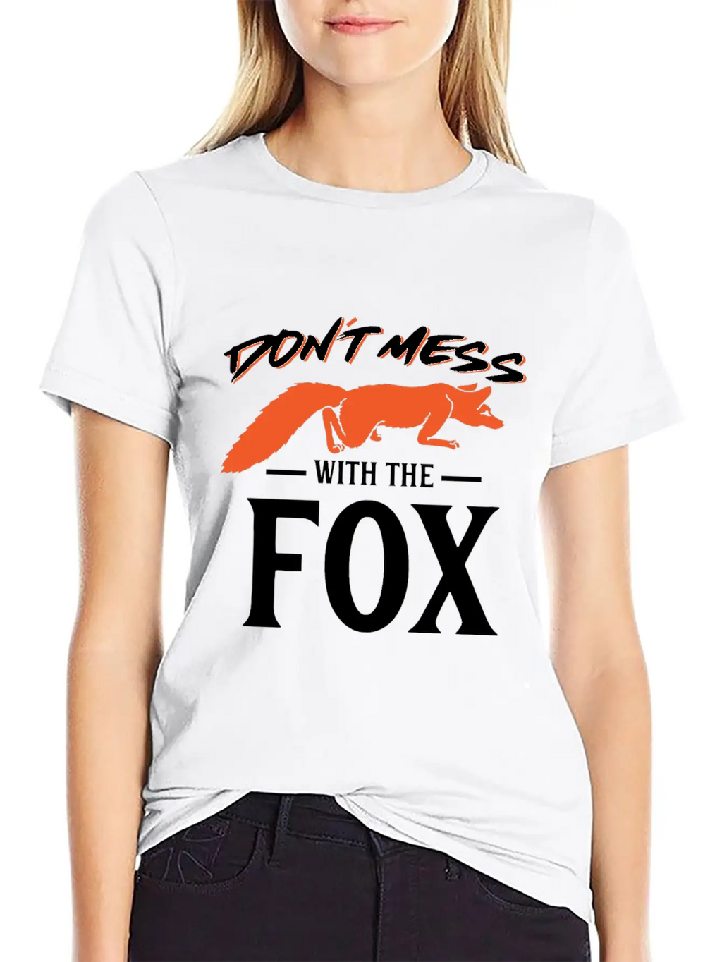 Fox Foxes Funny Funny Fox Design Quote Gift Unisex Short Sleeve Soft Cotton T-Shirt – Casual Everyday Wear