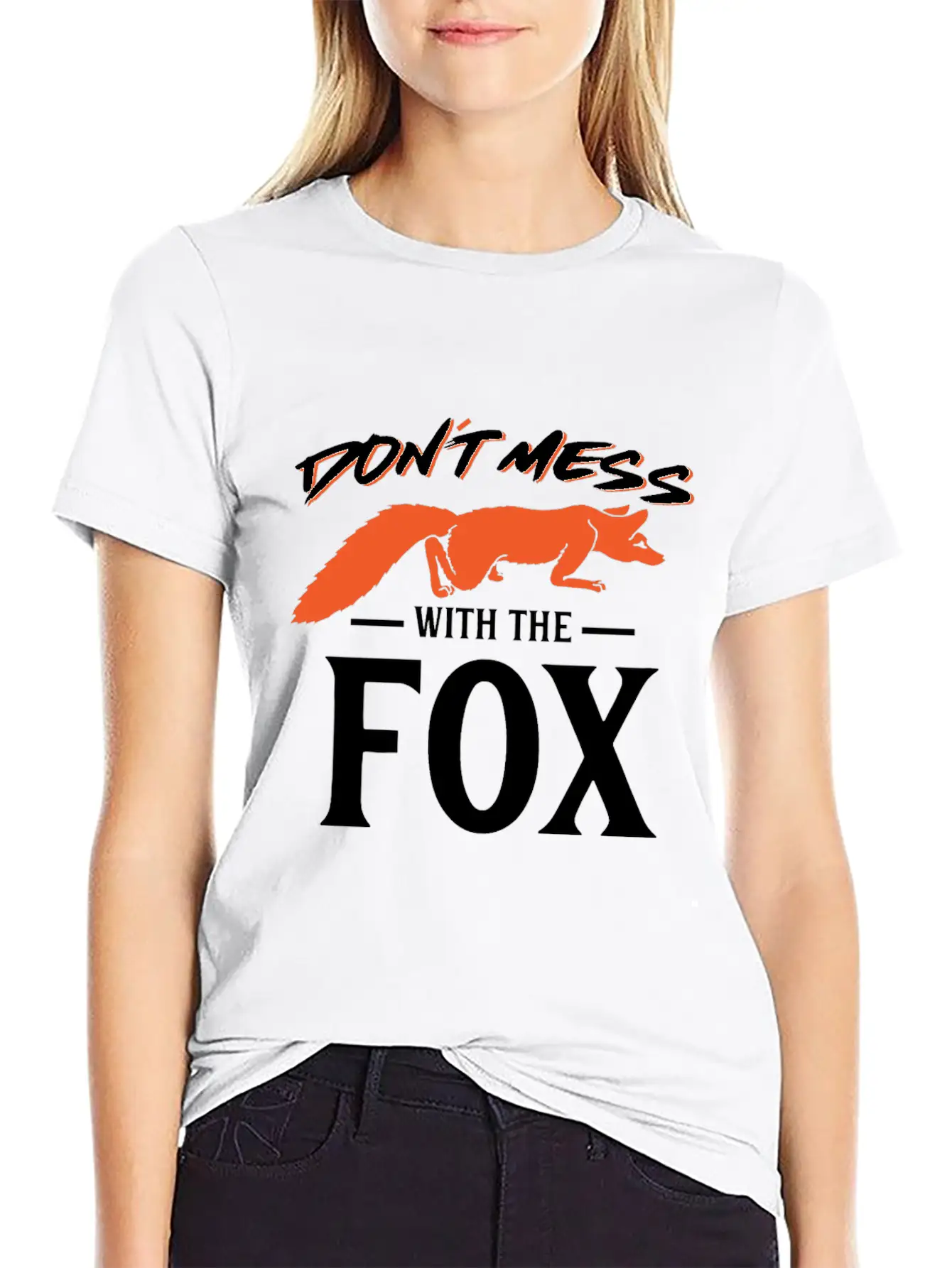 Fox Foxes Funny Funny Fox Design Quote Gift Unisex Short Sleeve Soft Cotton T-Shirt – Casual Everyday Wear