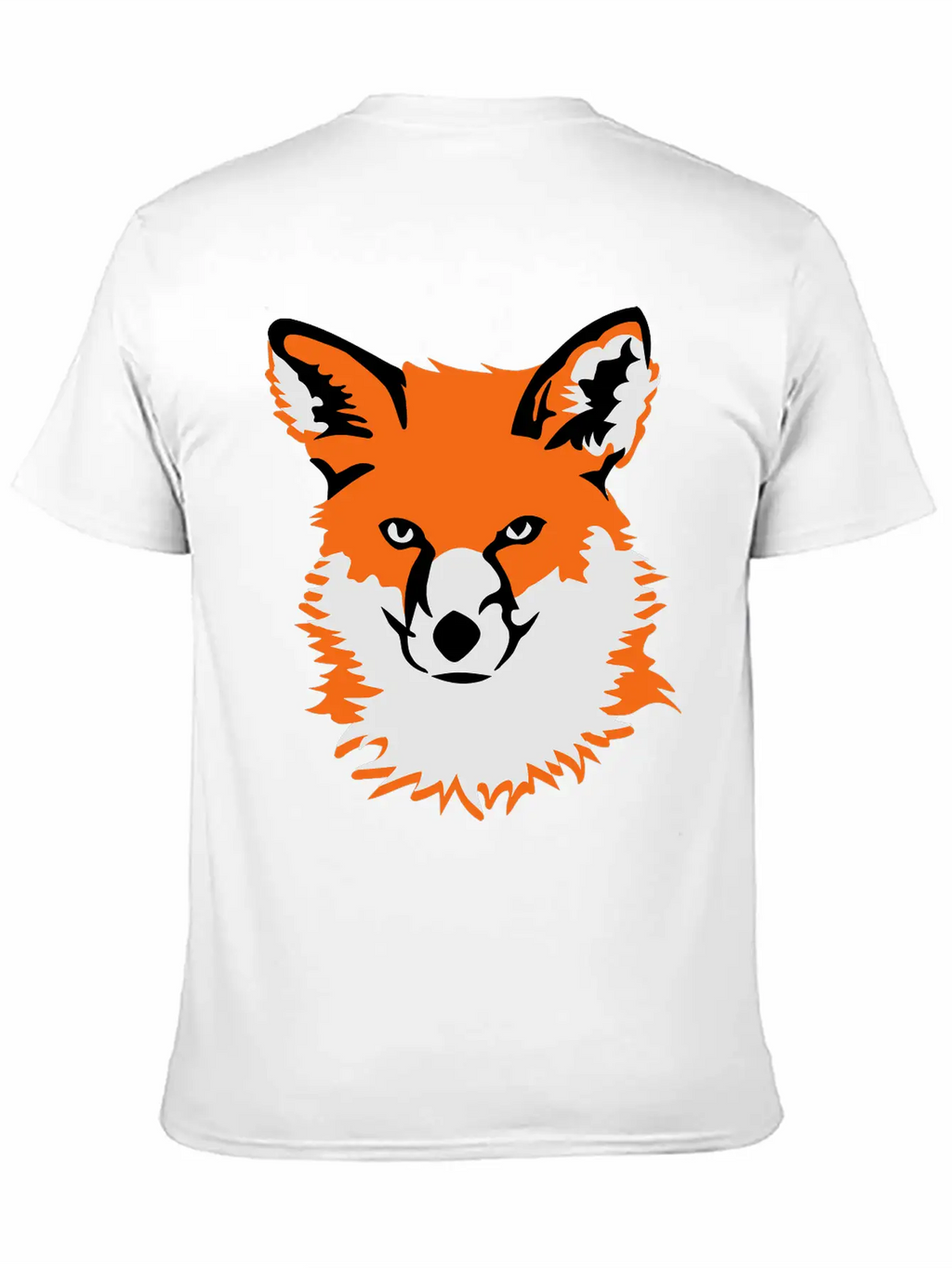 Fox Head Unisex Short Sleeve Soft Cotton T-Shirt – Casual Everyday Wear