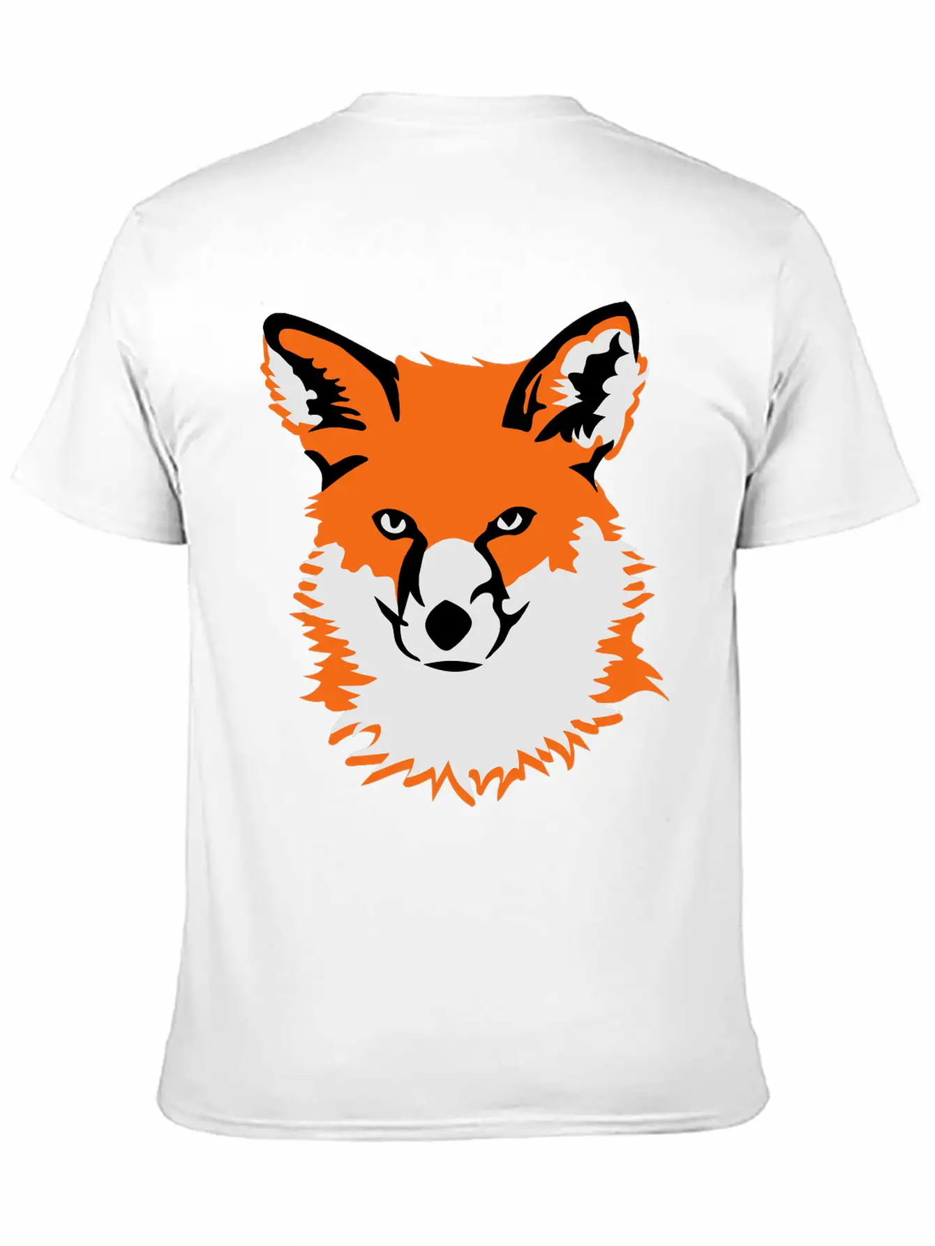Fox Head Unisex Short Sleeve Soft Cotton T-Shirt – Casual Everyday Wear