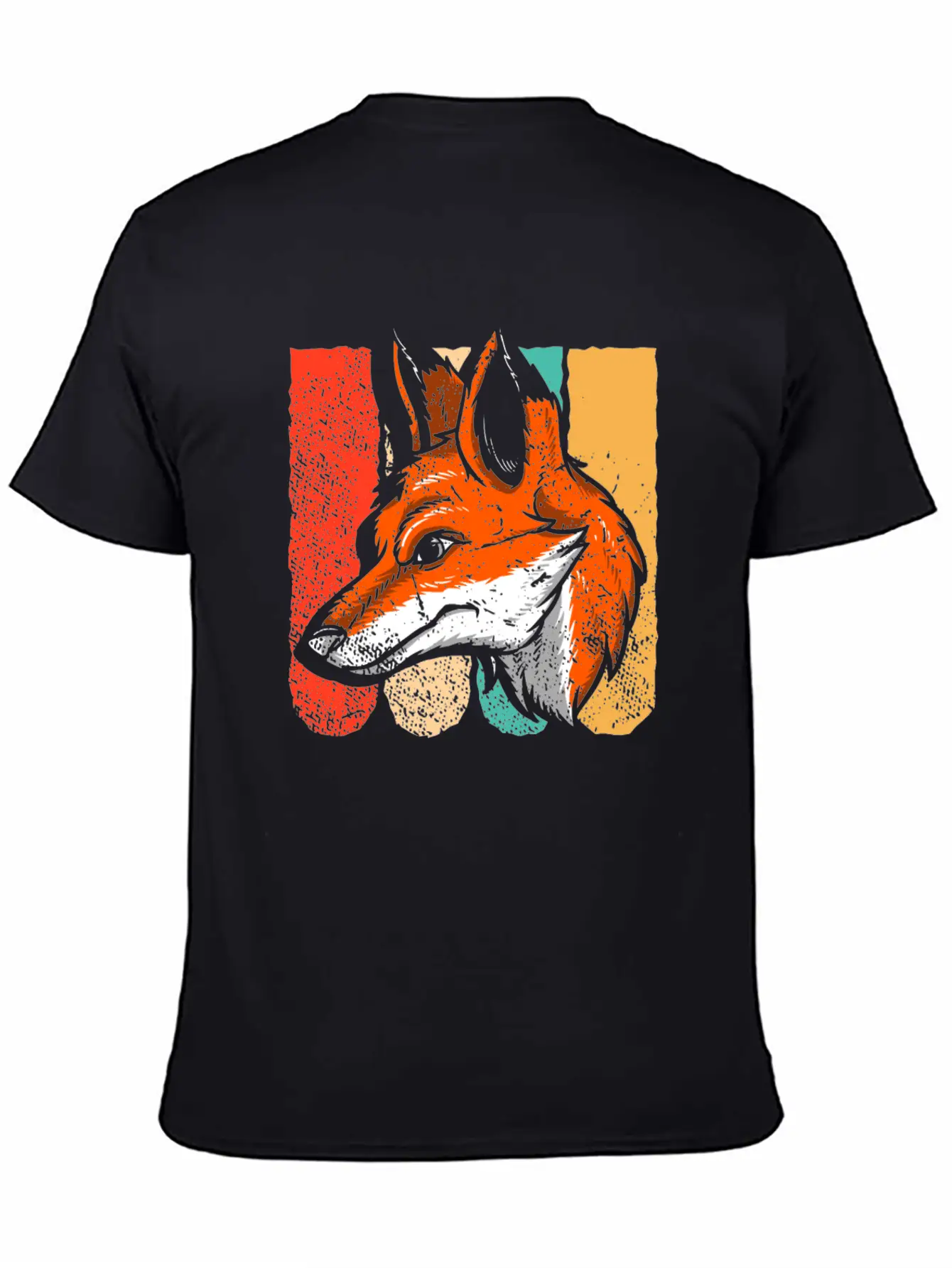 Fox Lovers Retro Vintage Foxes Fox Lover Gift Stylish Everyday T-Shirt – Unisex Basic Cotton Tee
