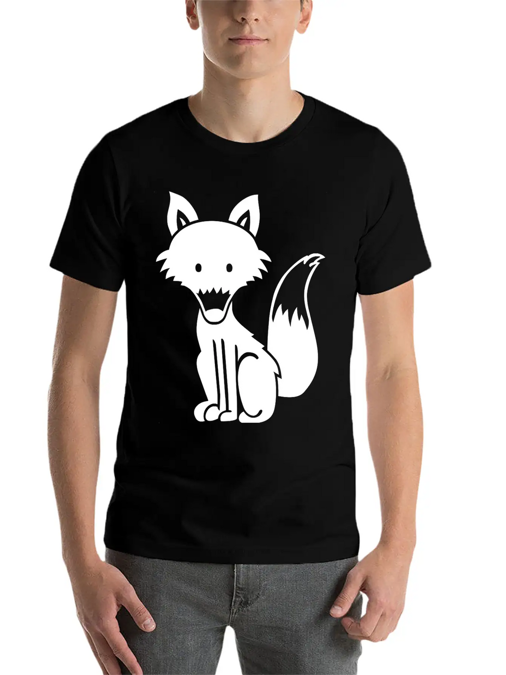 Fox Stylish Everyday T-Shirt – Unisex Basic Cotton Tee