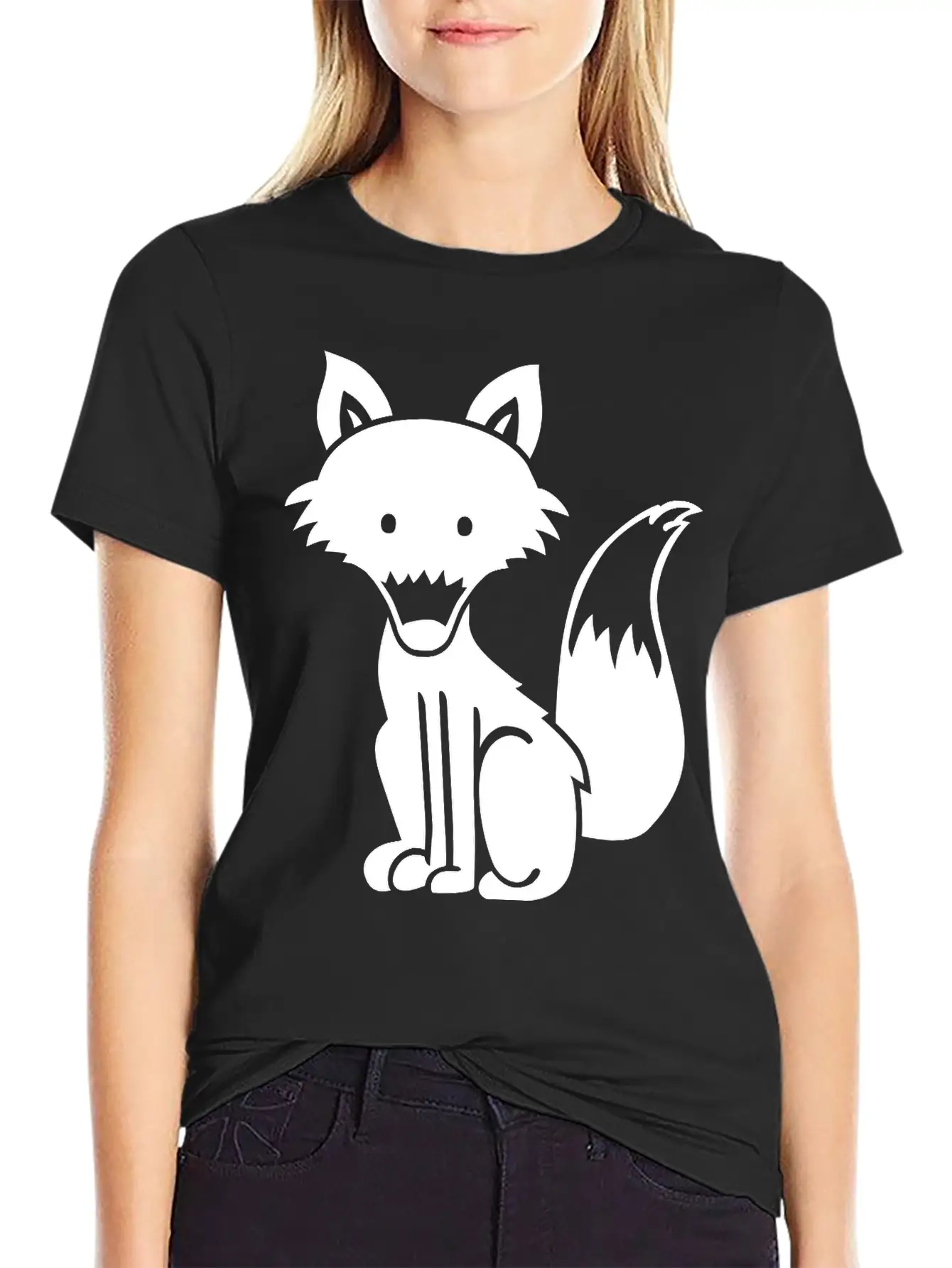 Fox Stylish Everyday T-Shirt – Unisex Basic Cotton Tee