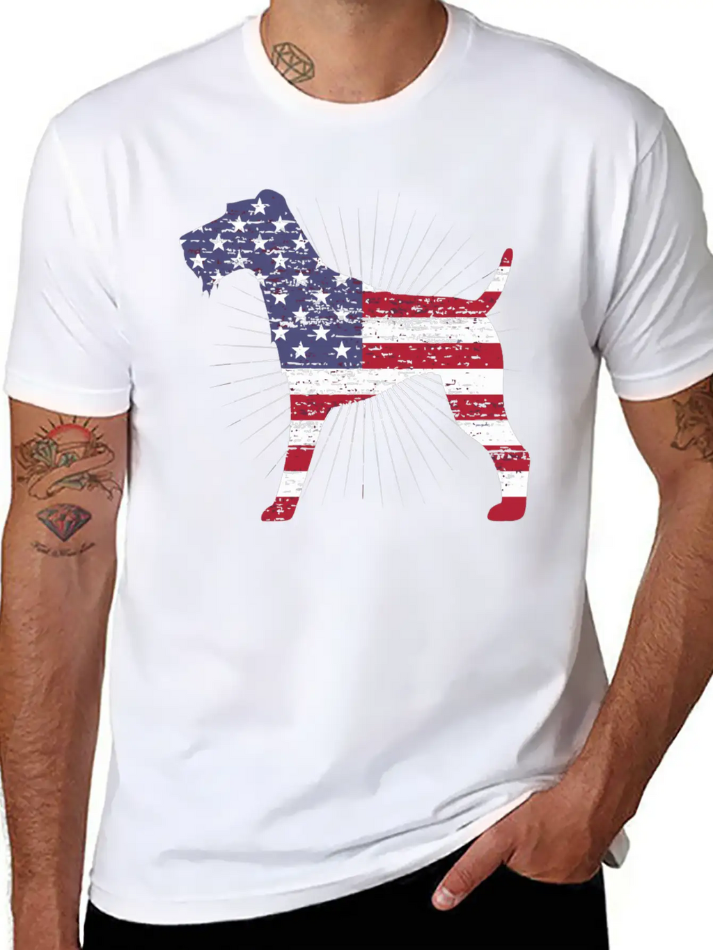 Fox Terrier Breathable Soft Cotton T-Shirt – Timeless Casual Look