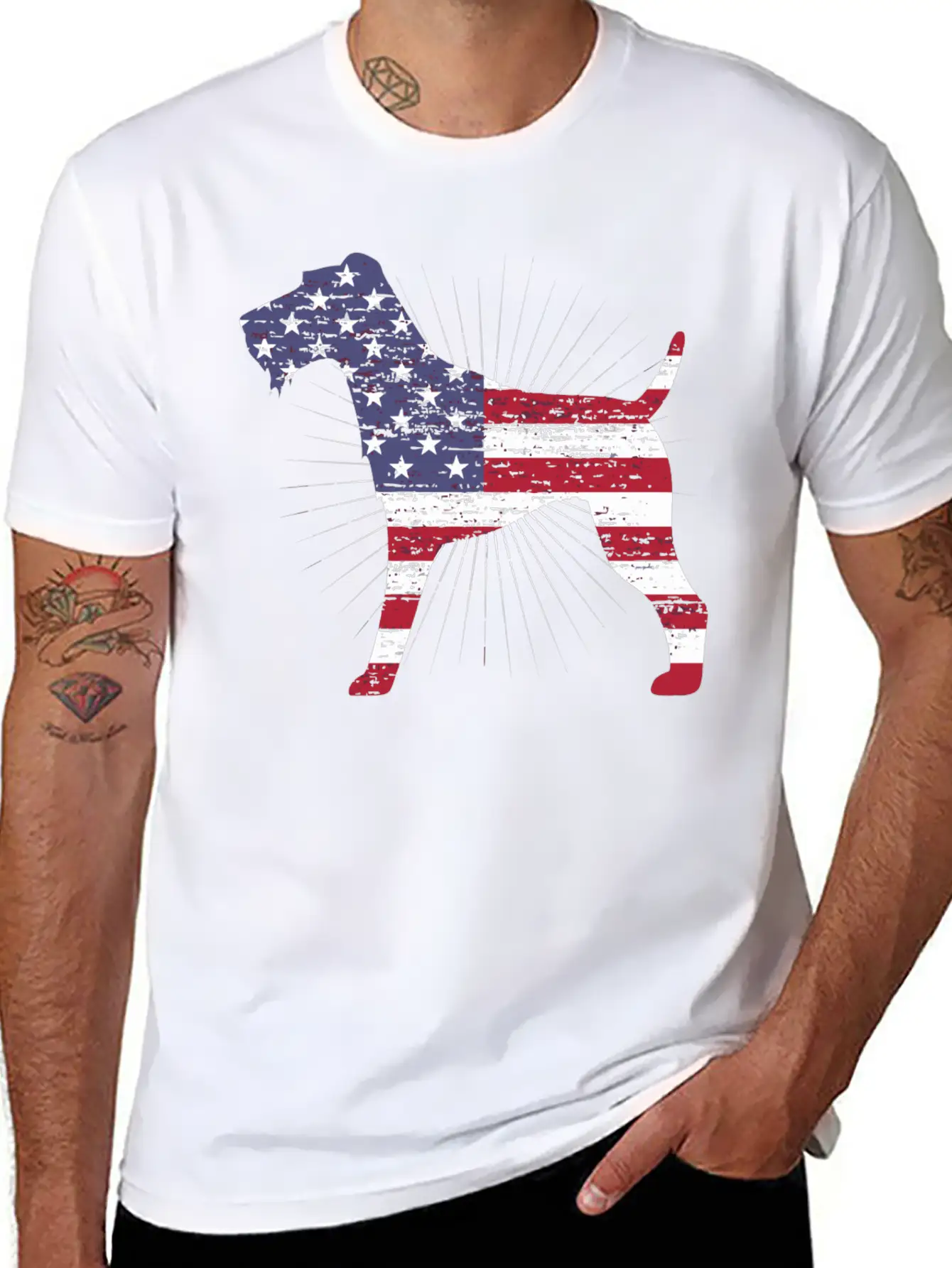 Fox Terrier Breathable Soft Cotton T-Shirt – Timeless Casual Look