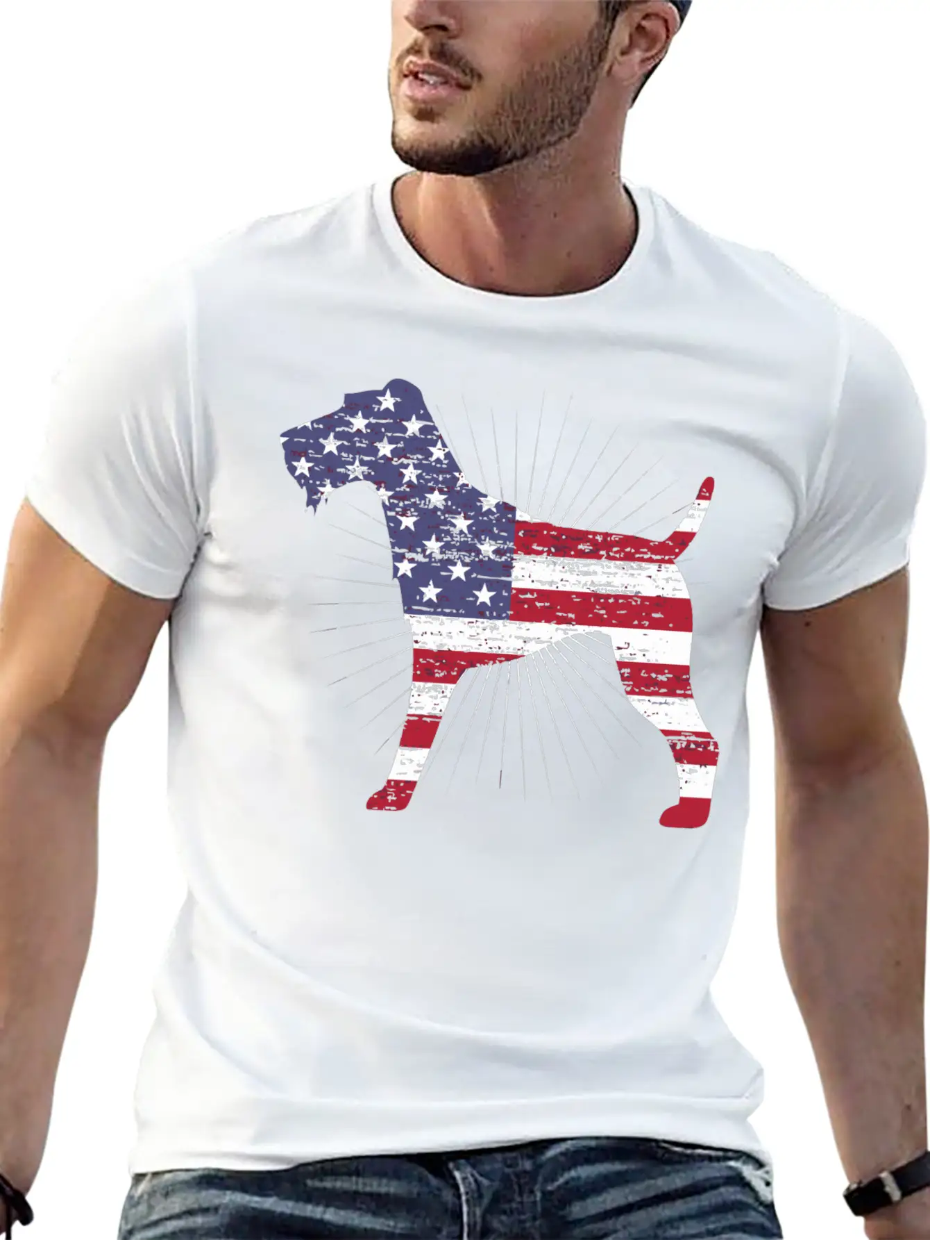 Fox Terrier Breathable Soft Cotton T-Shirt – Timeless Casual Look