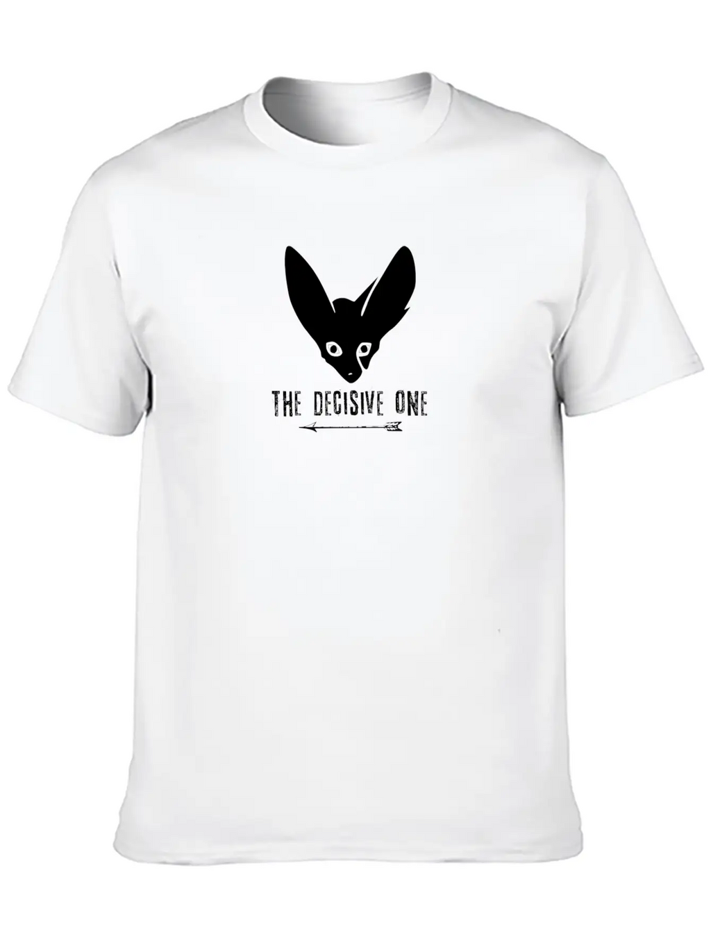 Fox: The Decisive One (Black) Casual Graphic T-Shirt – Simple And Comfortable Daily Wear