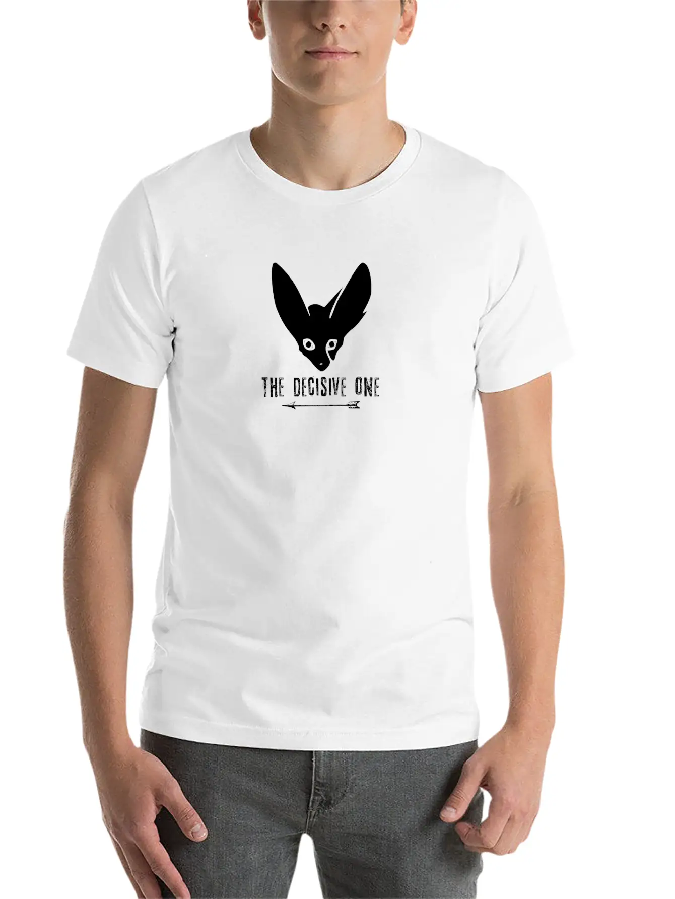 Fox: The Decisive One (Black) Casual Graphic T-Shirt – Simple And Comfortable Daily Wear