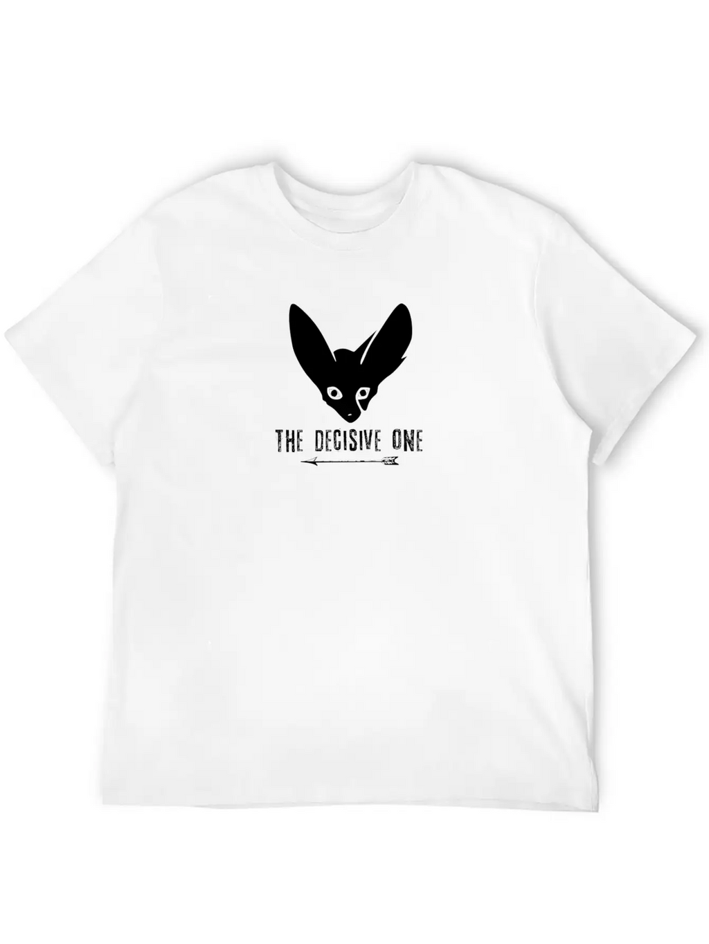 Fox: The Decisive One (Black) Casual Graphic T-Shirt – Simple And Comfortable Daily Wear