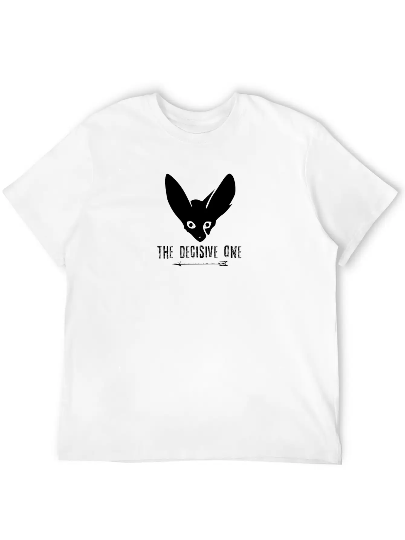 Fox: The Decisive One (Black) Casual Graphic T-Shirt – Simple And Comfortable Daily Wear