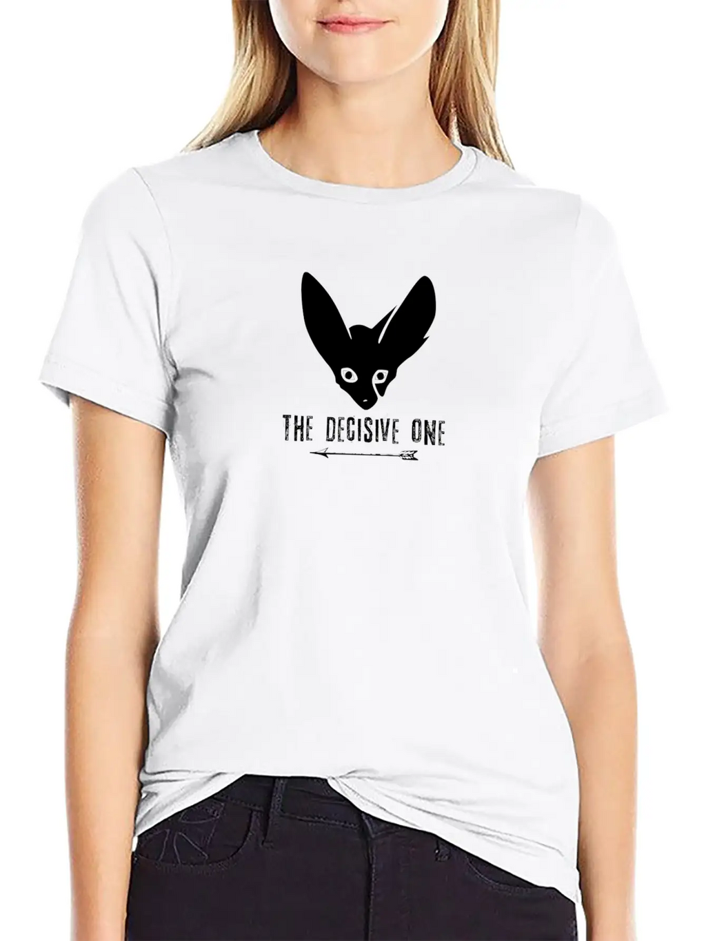 Fox: The Decisive One (Black) Casual Graphic T-Shirt – Simple And Comfortable Daily Wear