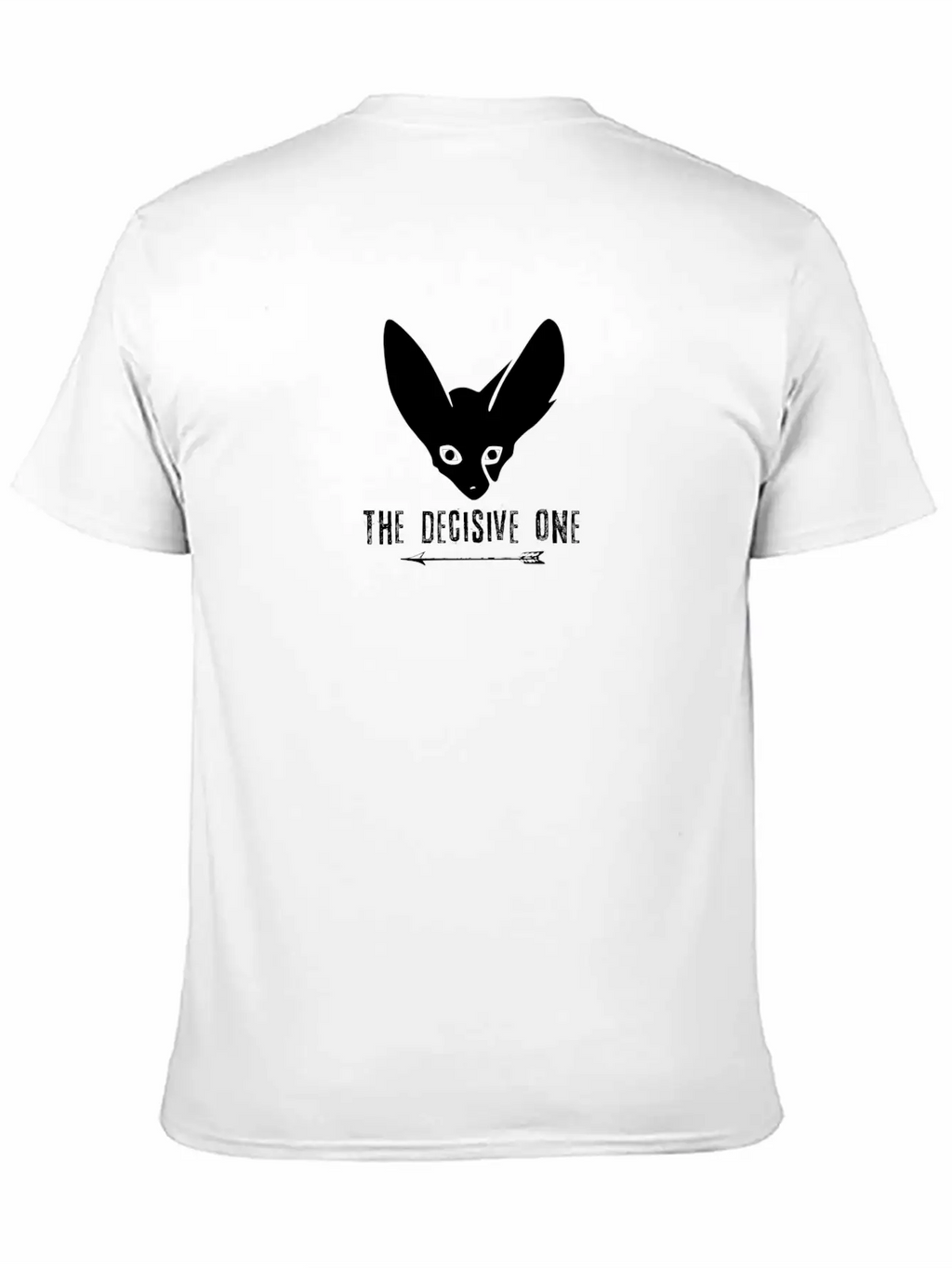 Fox: The Decisive One (Black) Casual Graphic T-Shirt – Simple And Comfortable Daily Wear