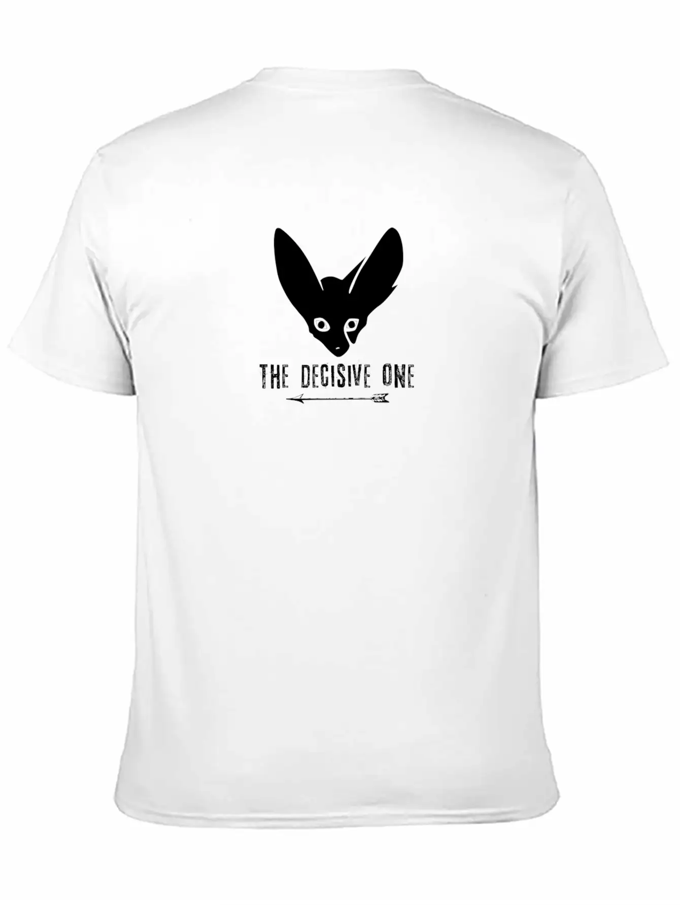 Fox: The Decisive One (Black) Casual Graphic T-Shirt – Simple And Comfortable Daily Wear