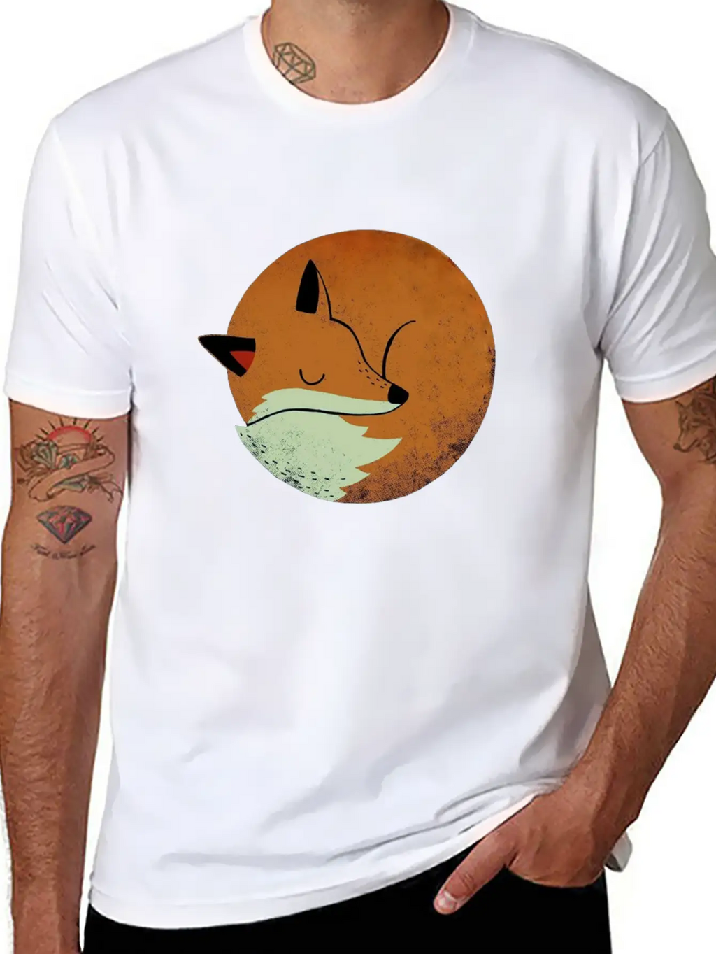 FOX Unisex Casual T-Shirt – Clean Design For Daily Comfort