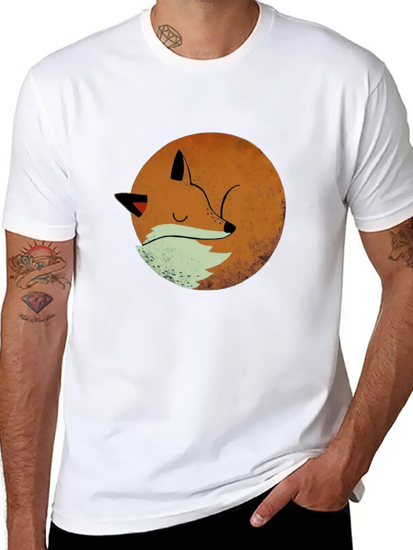 FOX Unisex Casual T-Shirt – Clean Design For Daily Comfort