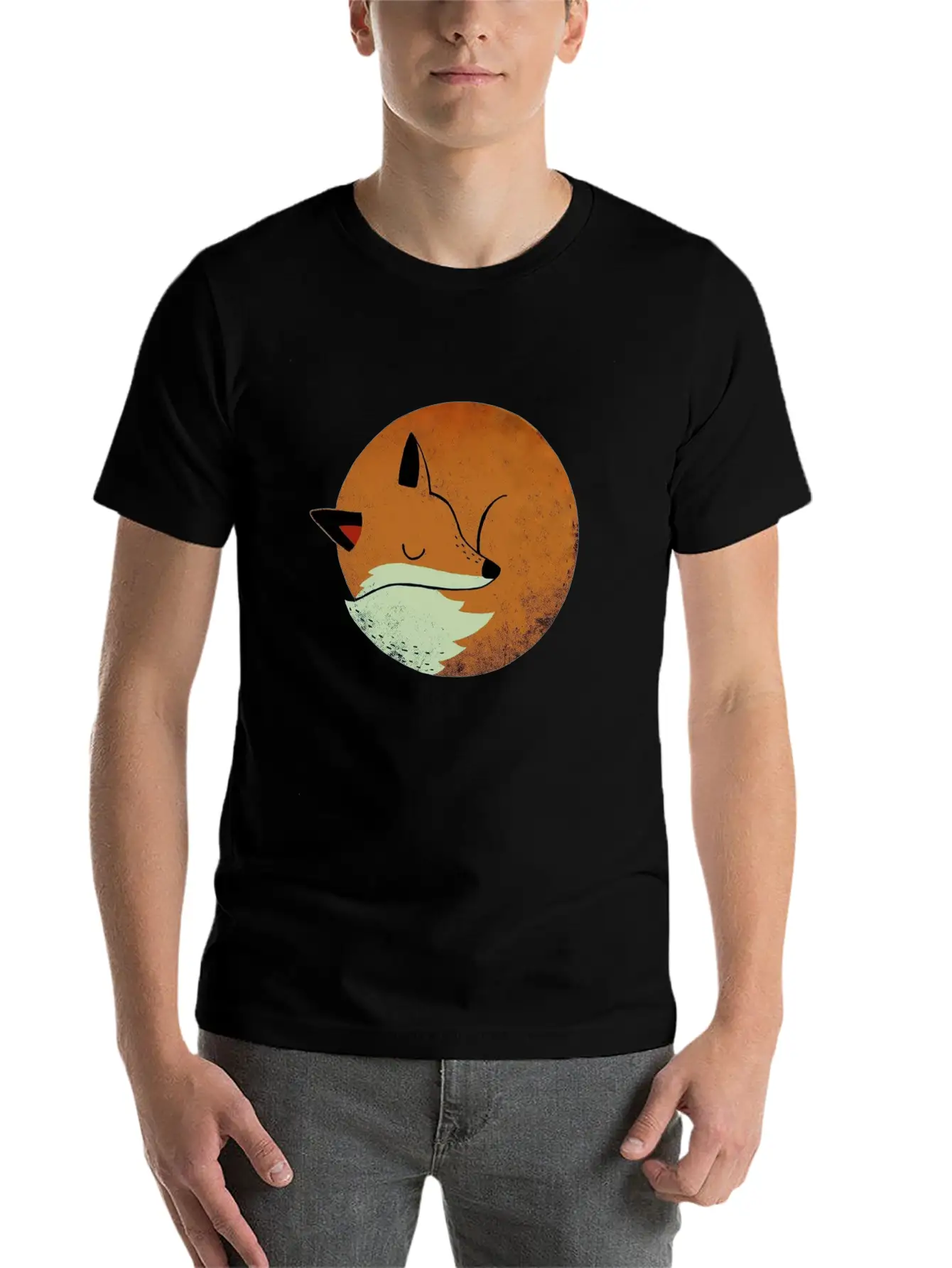 FOX Unisex Casual T-Shirt – Clean Design For Daily Comfort