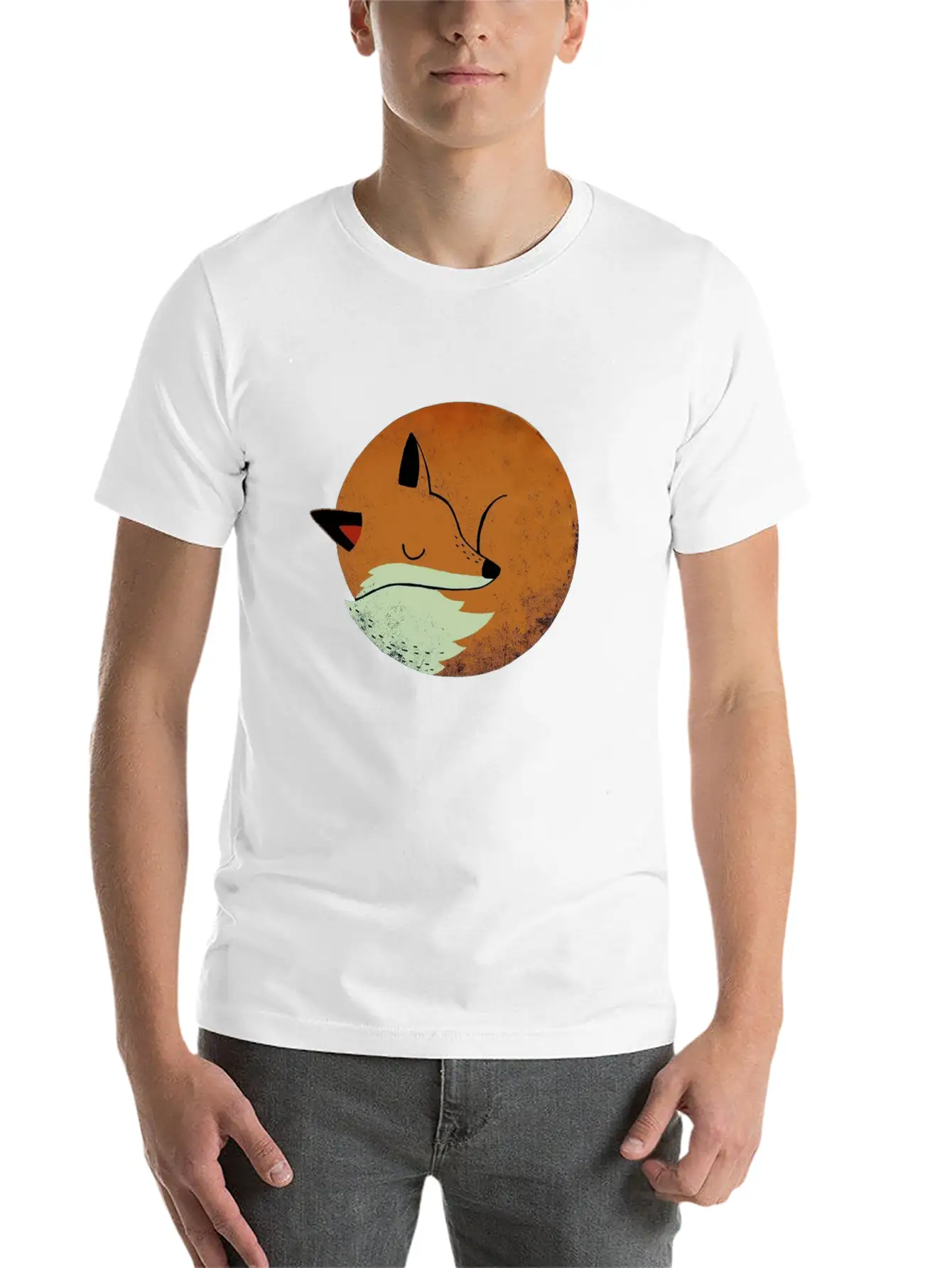 FOX Unisex Casual T-Shirt – Clean Design For Daily Comfort
