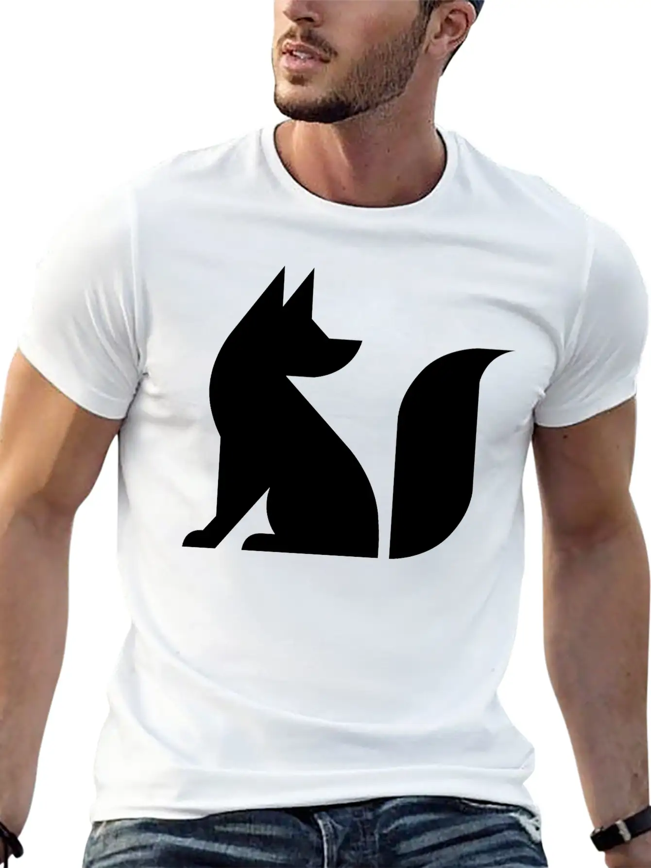 Fox Unisex Short Sleeve Soft Cotton T-Shirt – Casual Everyday Wear