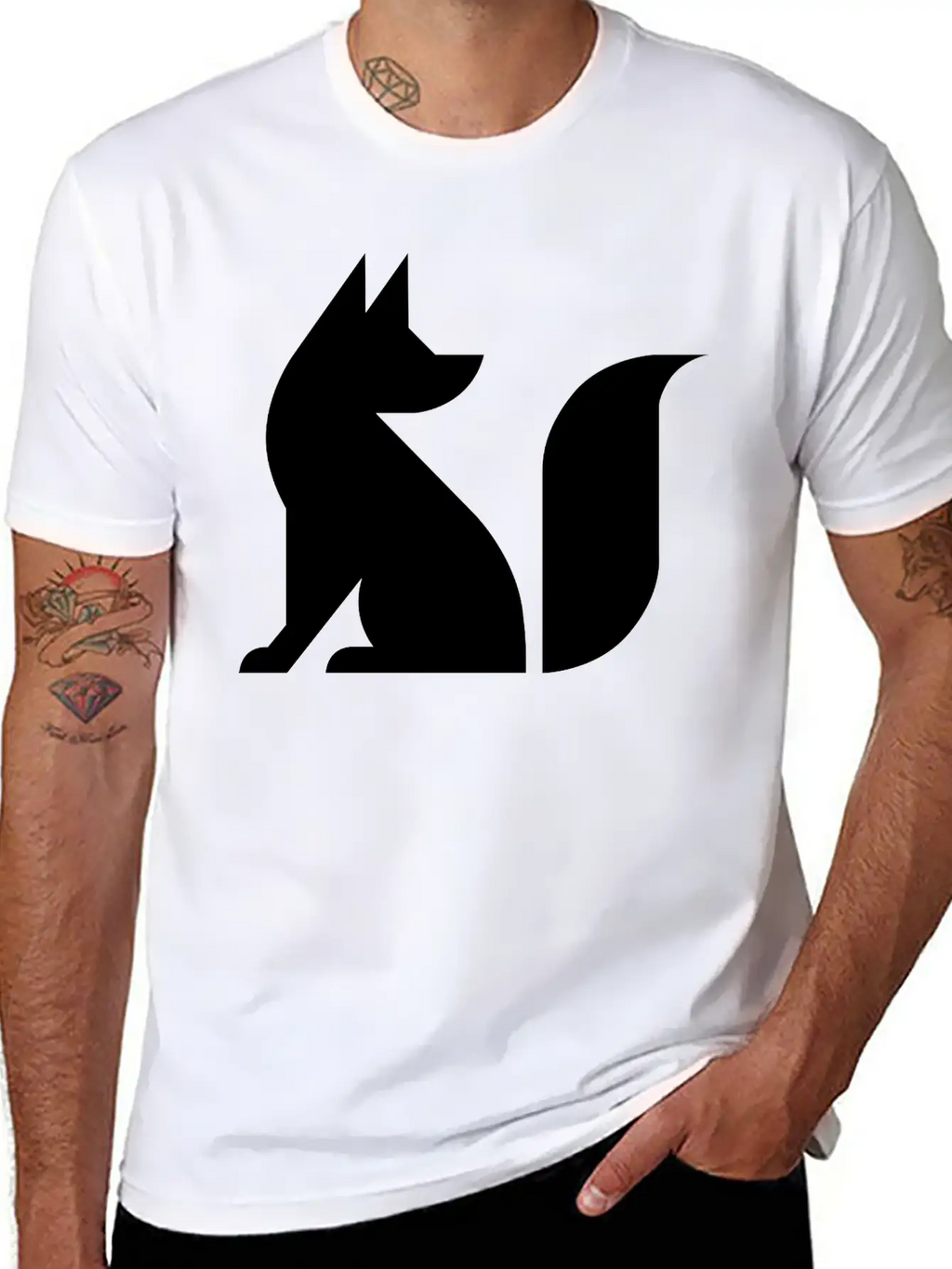 Fox Unisex Short Sleeve Soft Cotton T-Shirt – Casual Everyday Wear