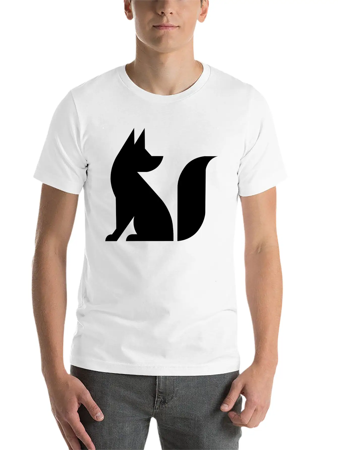 Fox Unisex Short Sleeve Soft Cotton T-Shirt – Casual Everyday Wear