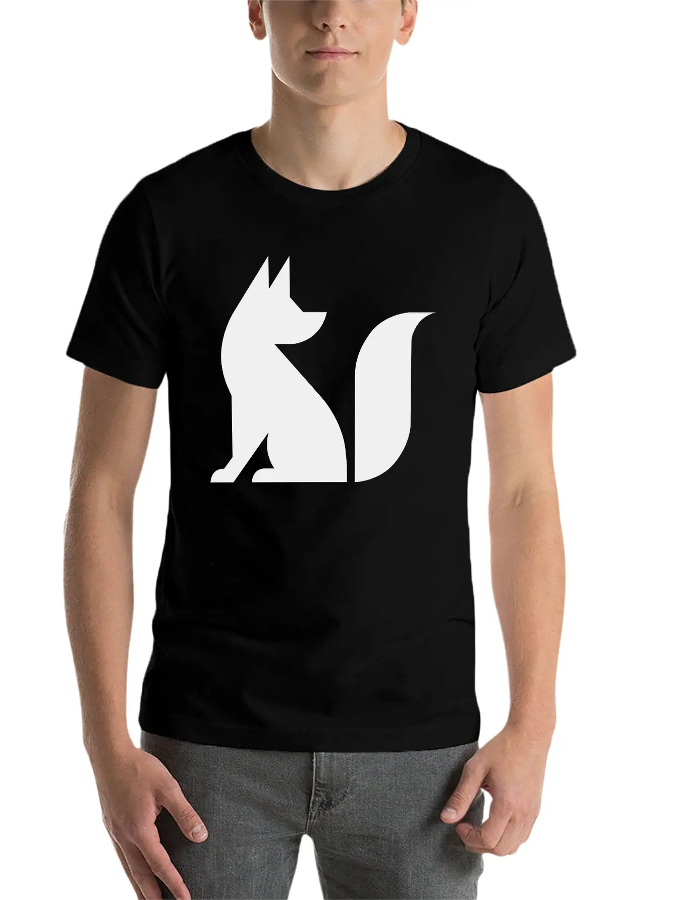 Fox Unisex Short Sleeve Soft Cotton T-Shirt – Casual Everyday Wear