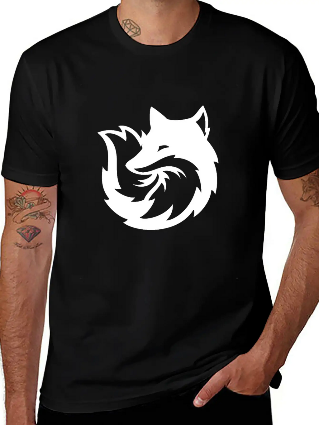 Foxes Unisex Short Sleeve Soft Cotton T-Shirt – Casual Everyday Wear