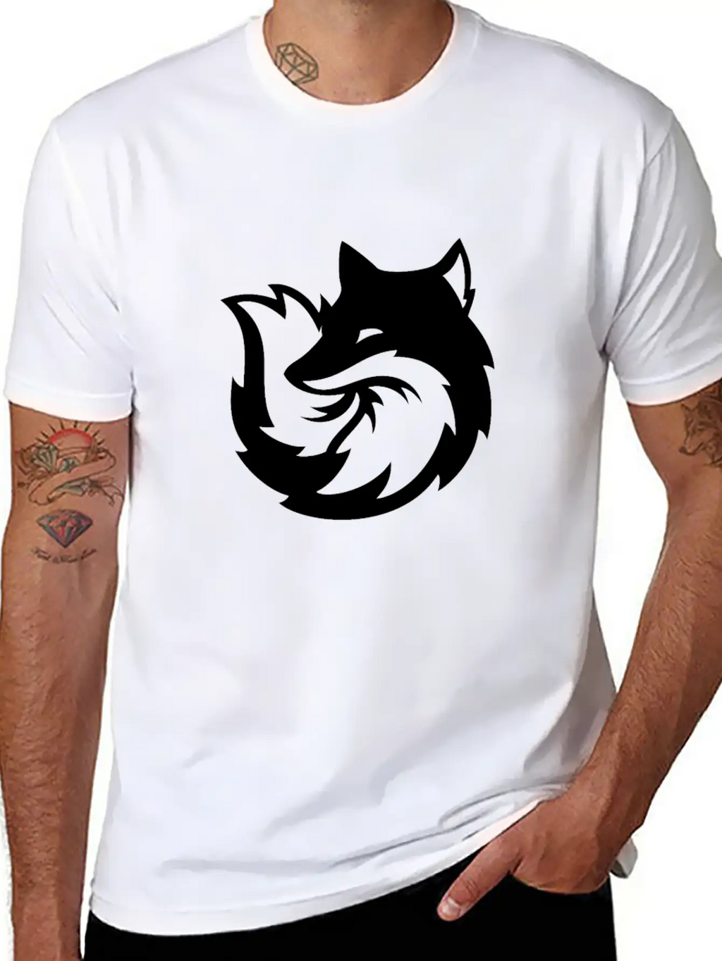 Foxes Unisex Short Sleeve Soft Cotton T-Shirt – Casual Everyday Wear