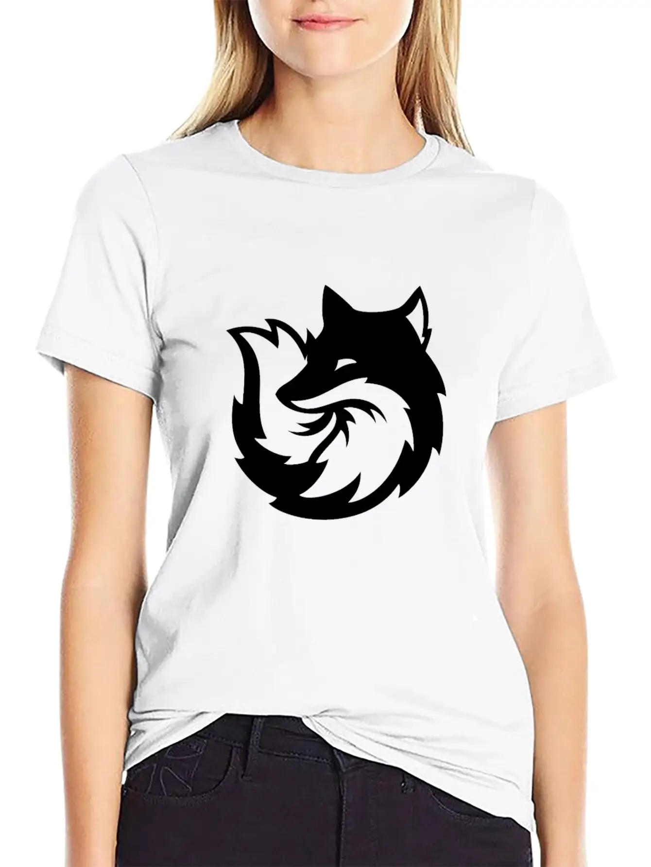 Foxes Unisex Short Sleeve Soft Cotton T-Shirt – Casual Everyday Wear